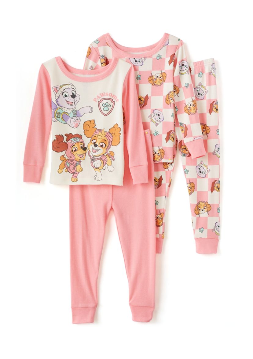Toddler Girls Pawsome Fun Pajama Set