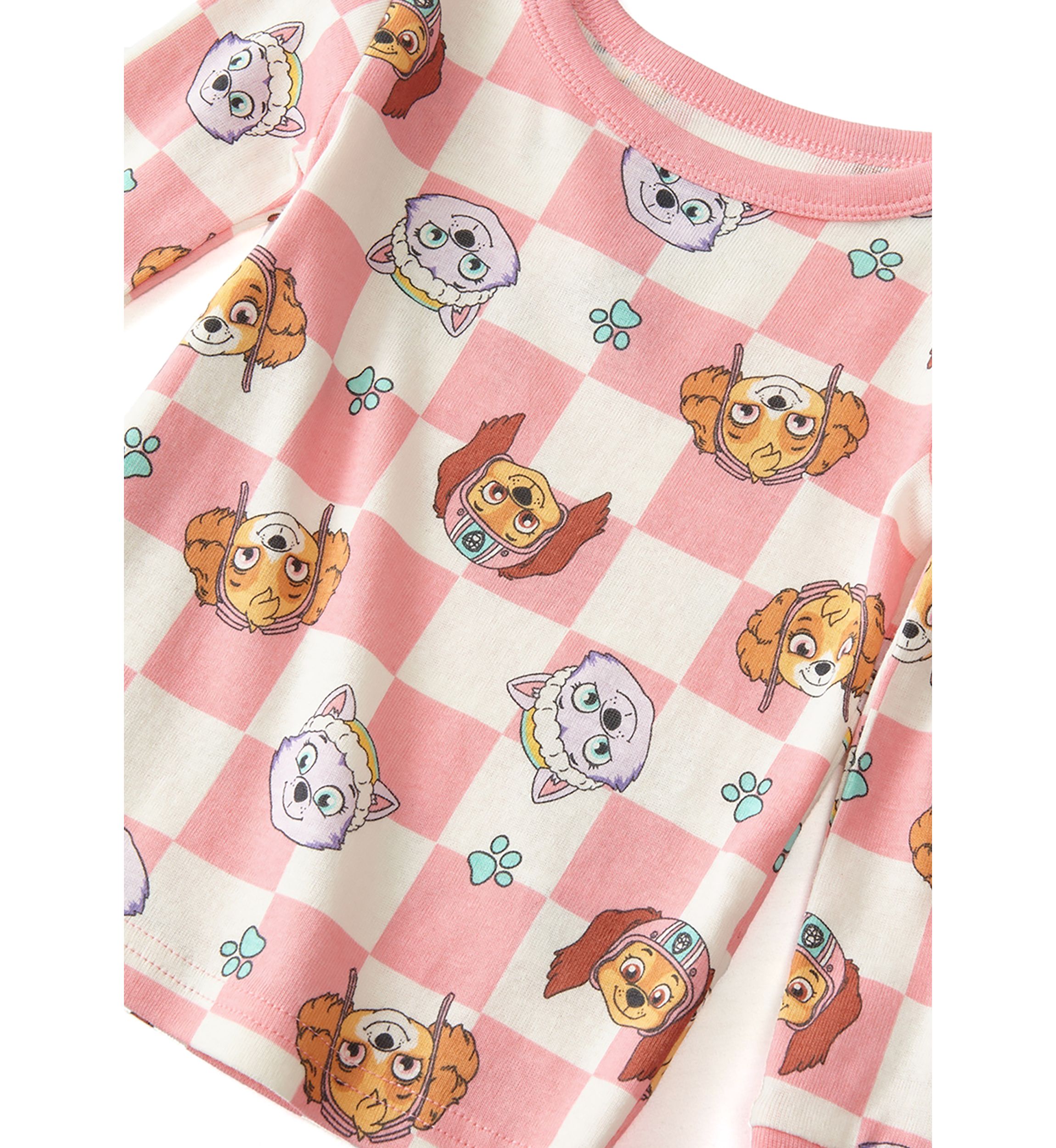 Toddler Girls Pawsome Fun Pajama Set