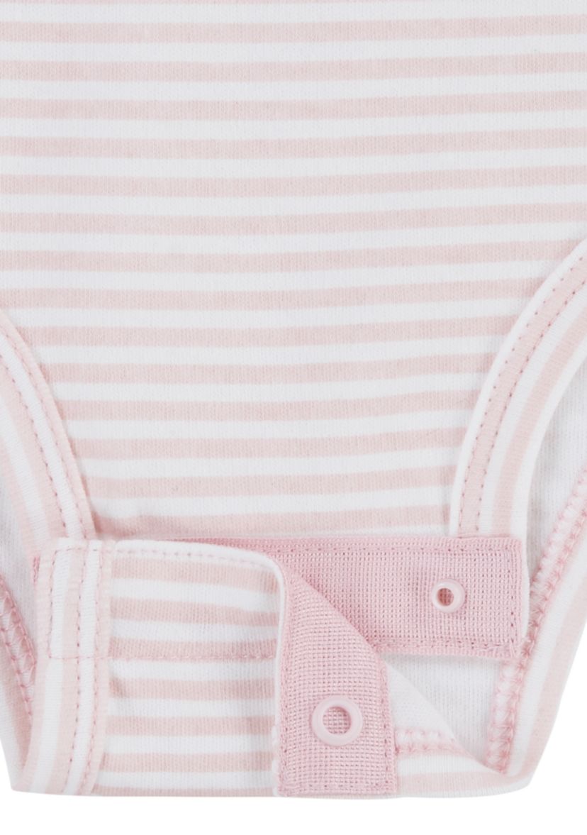 Baby Girls 3-Pack of Bow Bodysuits 