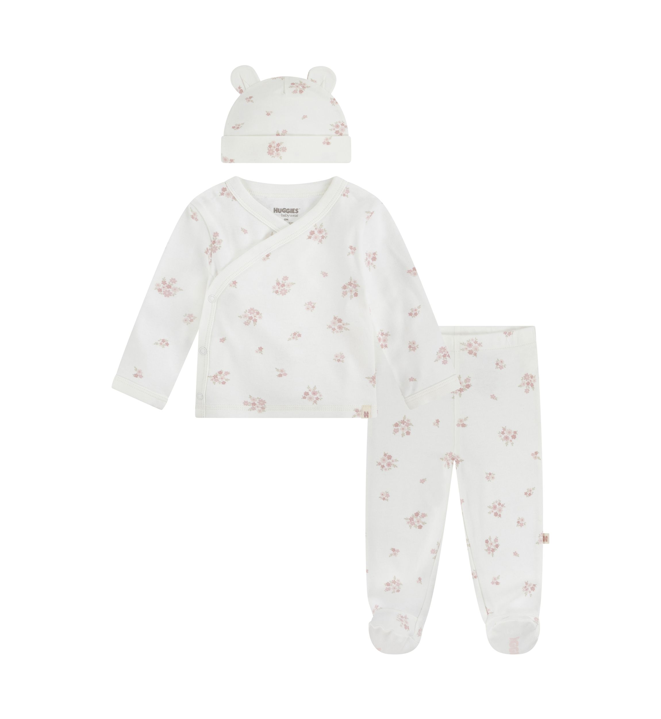 Baby Girls 3 Piece Take Me Home Set