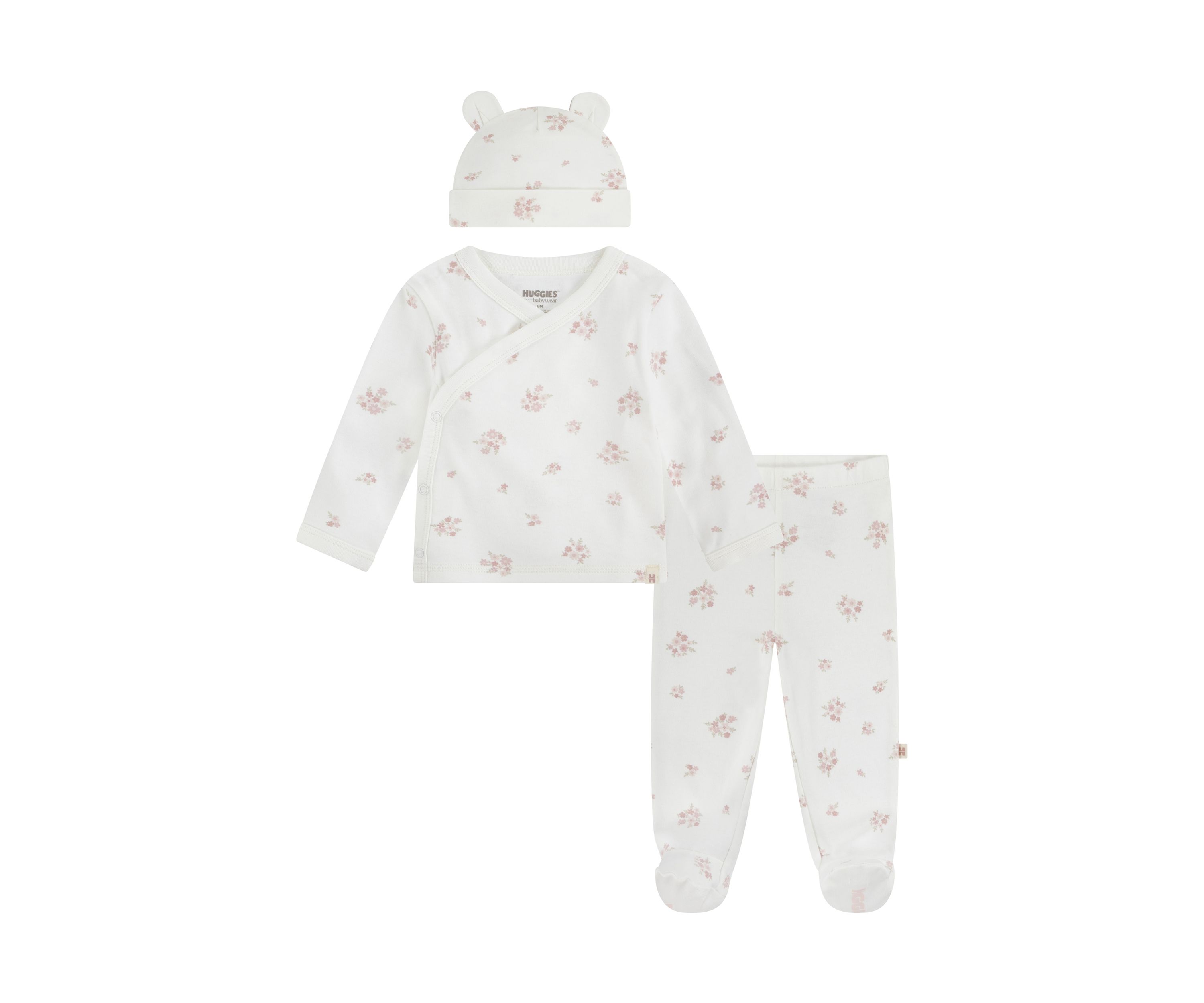 Baby Girls 3 Piece Take Me Home Set