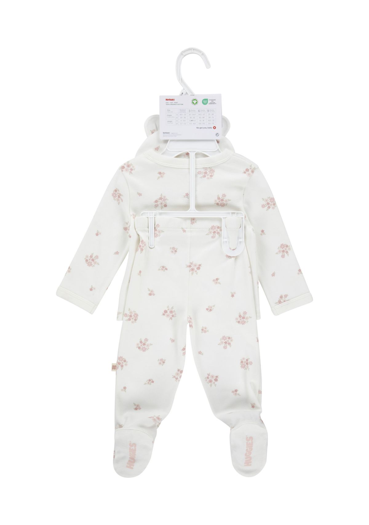 Baby Girls 3 Piece Take Me Home Set
