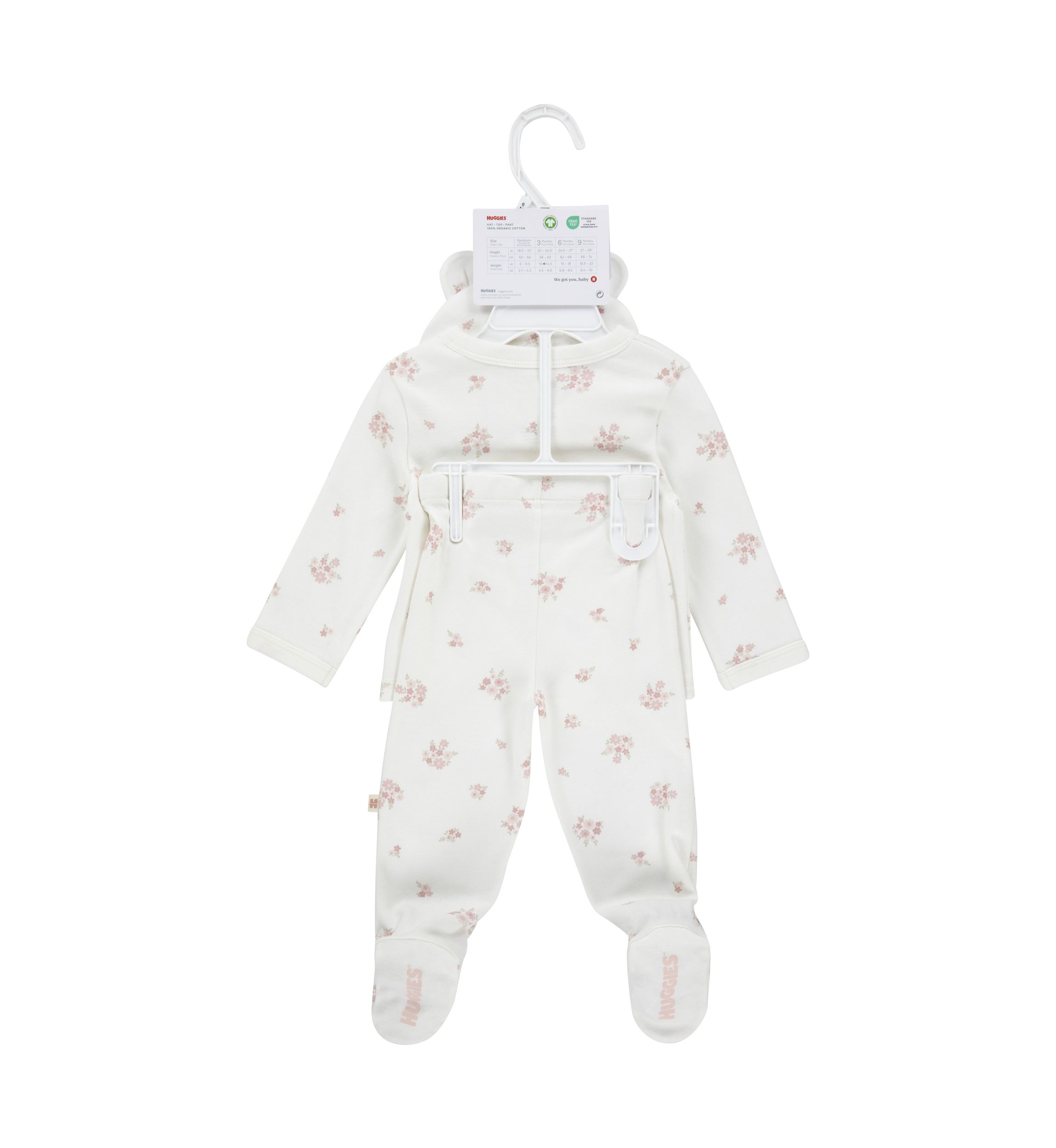 Baby Girls 3 Piece Take Me Home Set