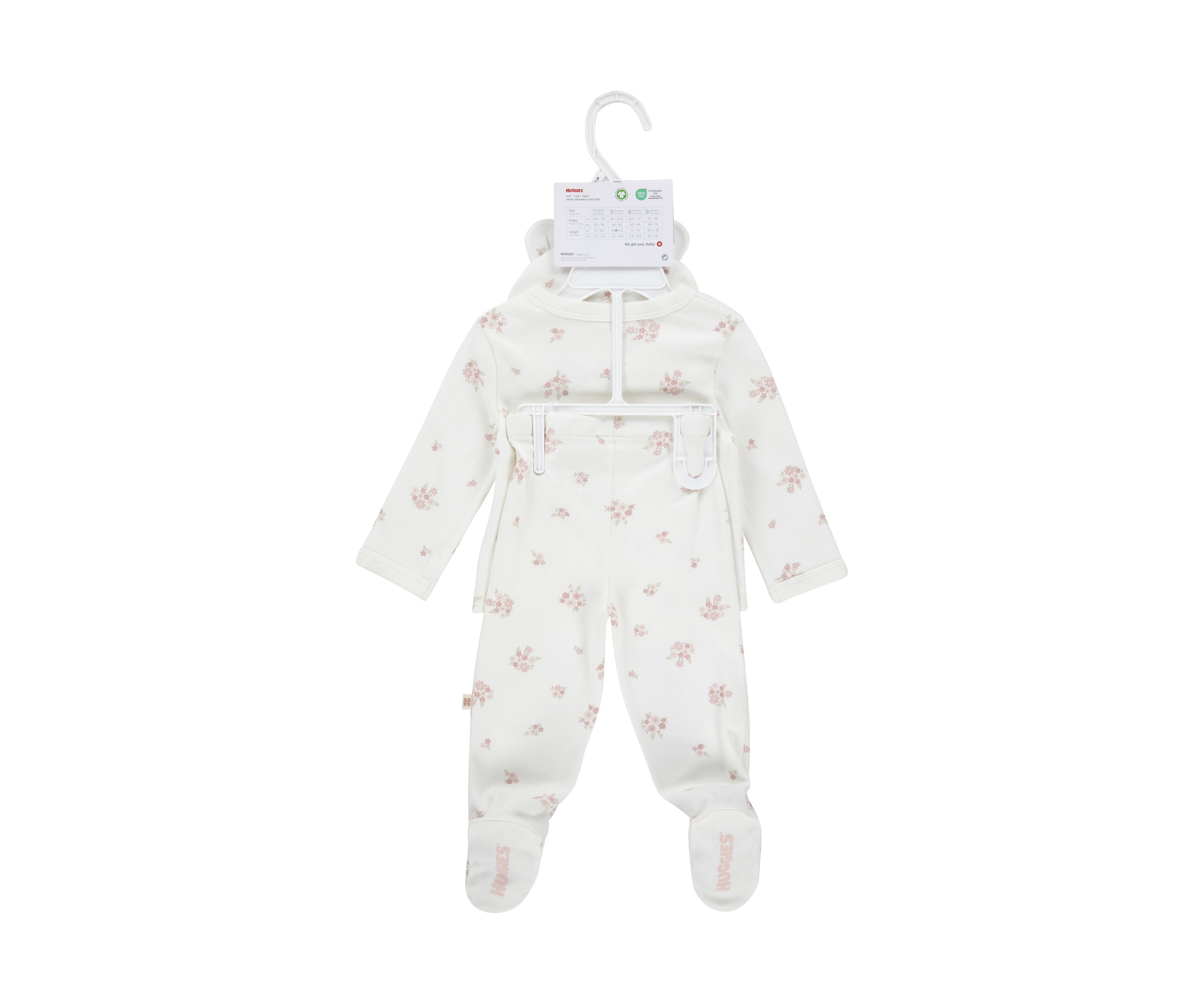 Baby Girls 3 Piece Take Me Home Set