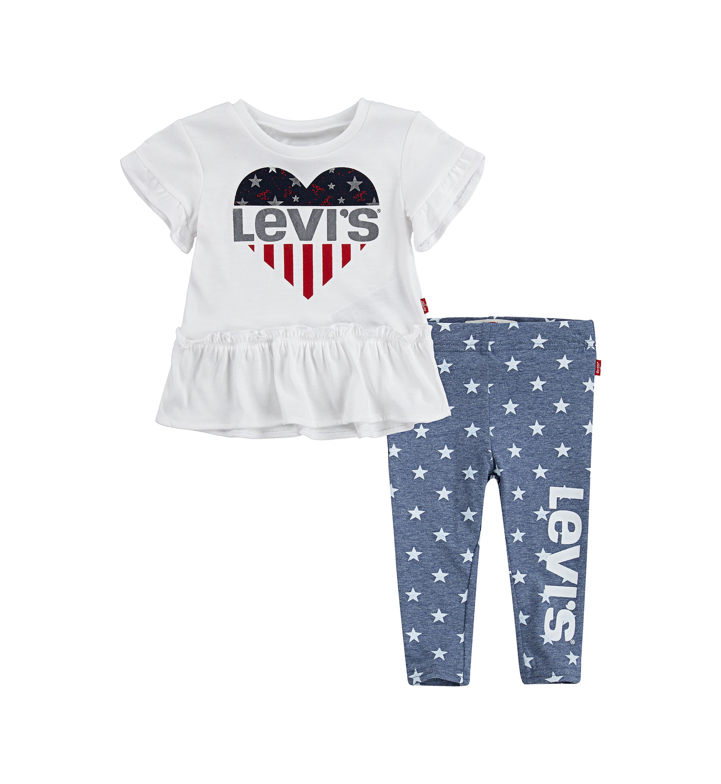 Baby Girl Ruffle Tunic Legging Set