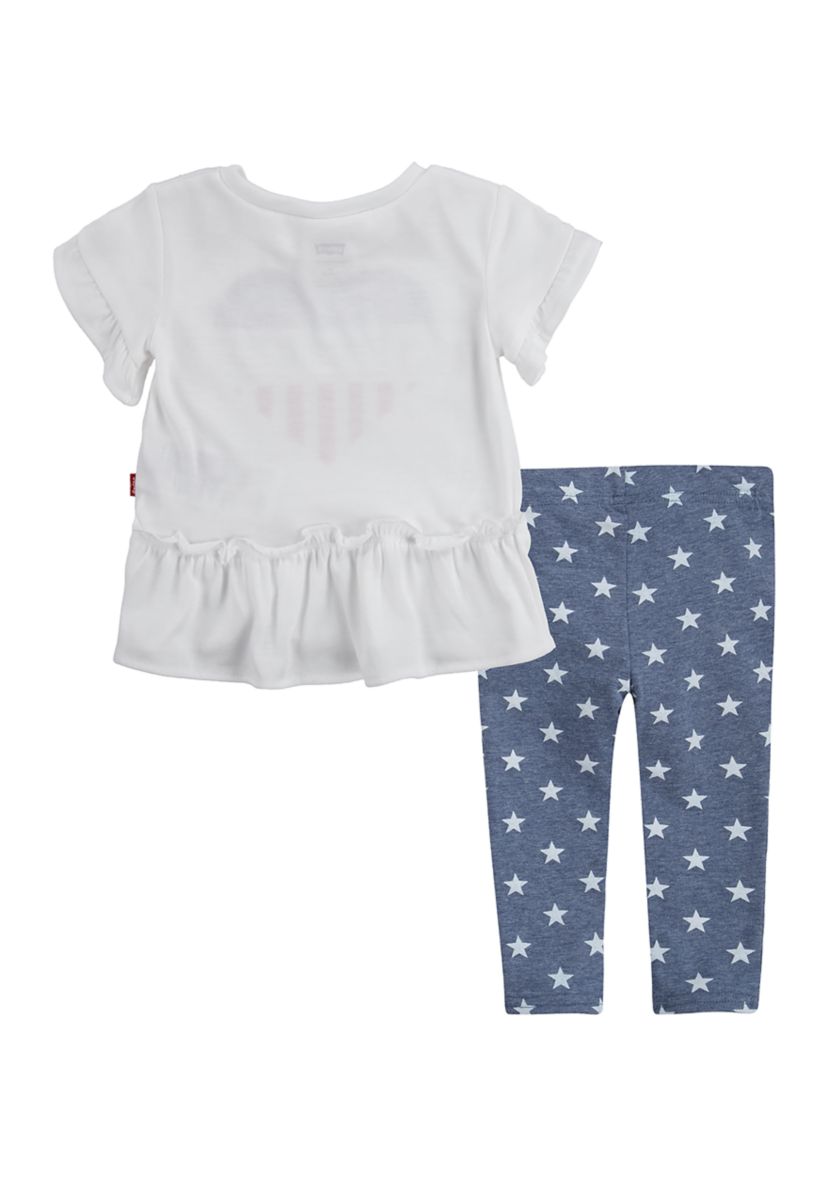 Baby Girl Ruffle Tunic Legging Set