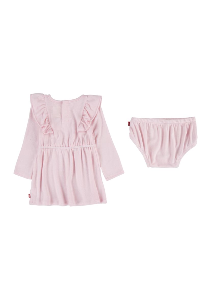 Baby Girls Hacci Knit Dress and Bloomers