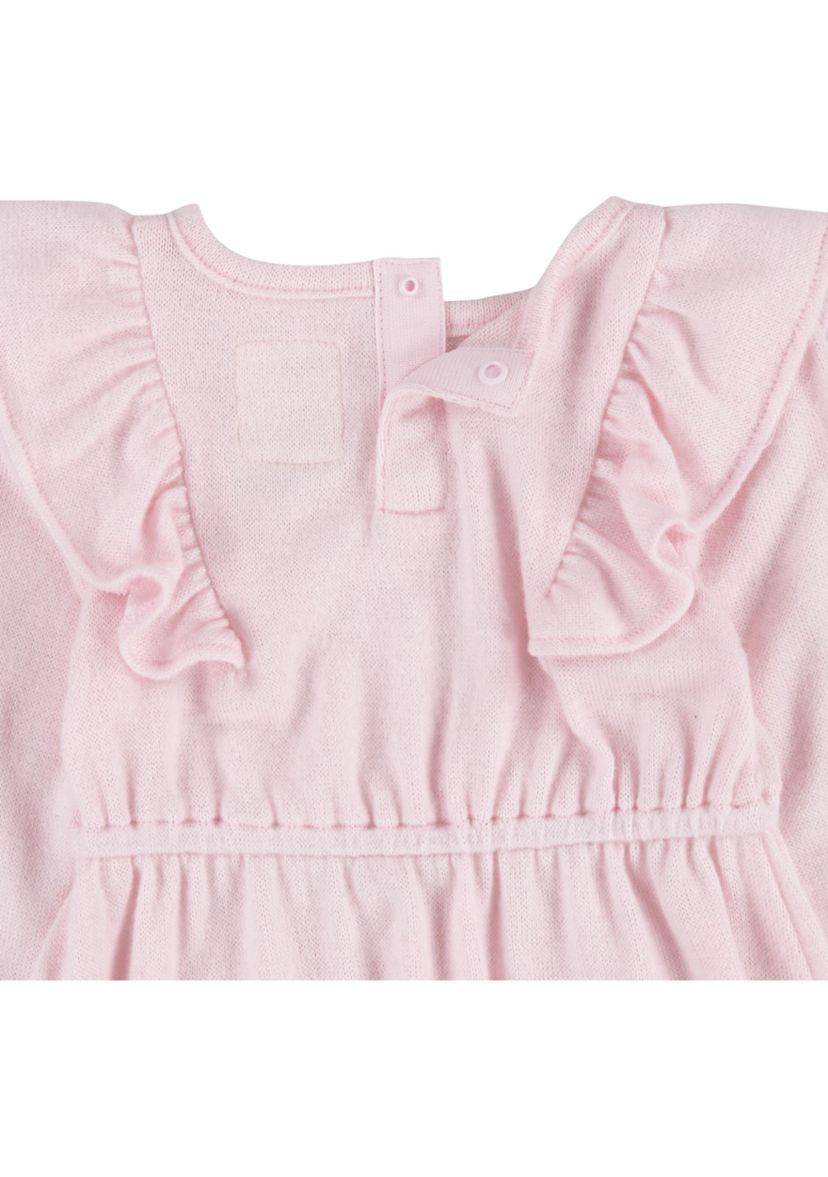 Baby Girls Hacci Knit Dress and Bloomers