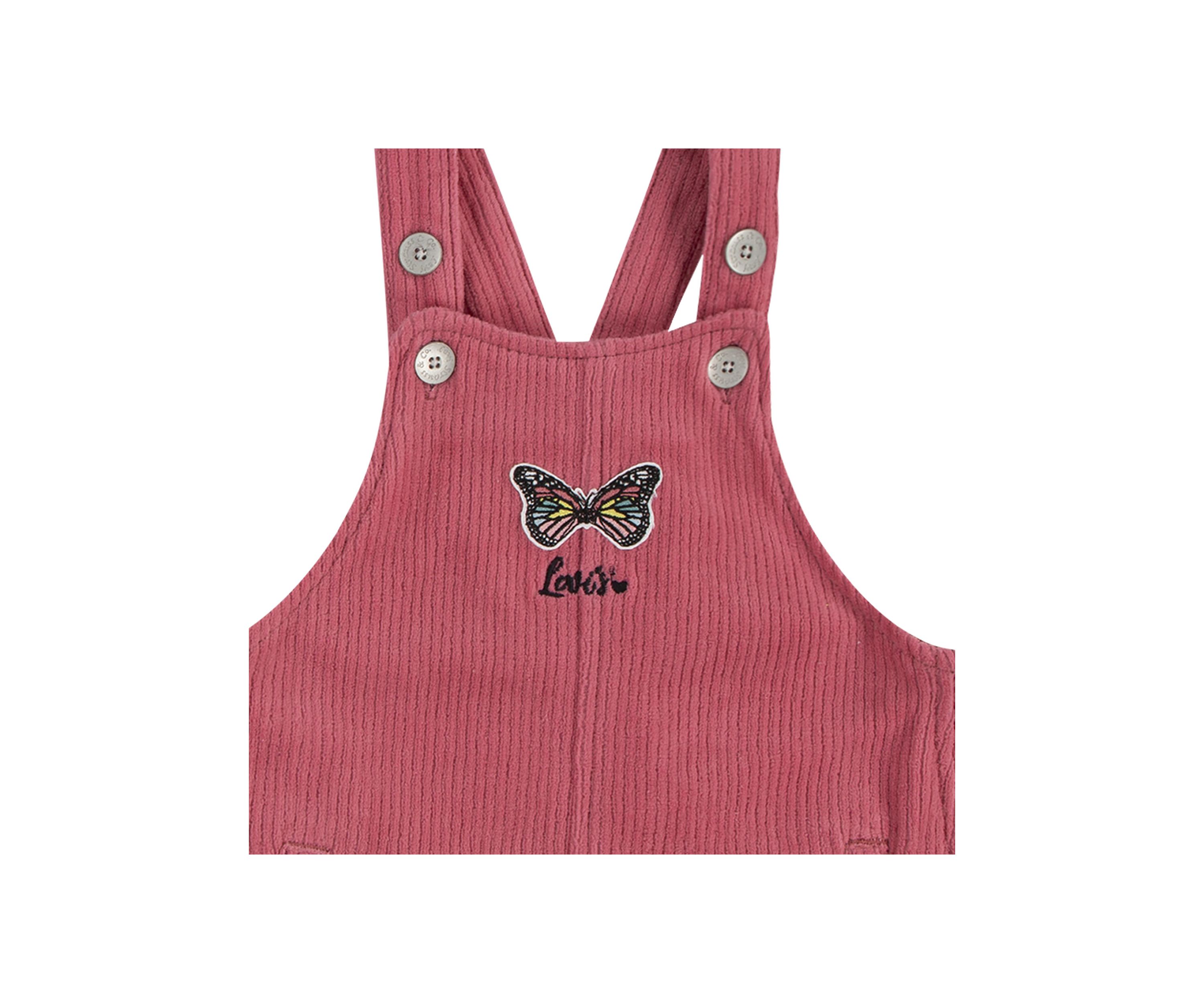 Baby Girls Cordurory Butterfly Skirtall Set