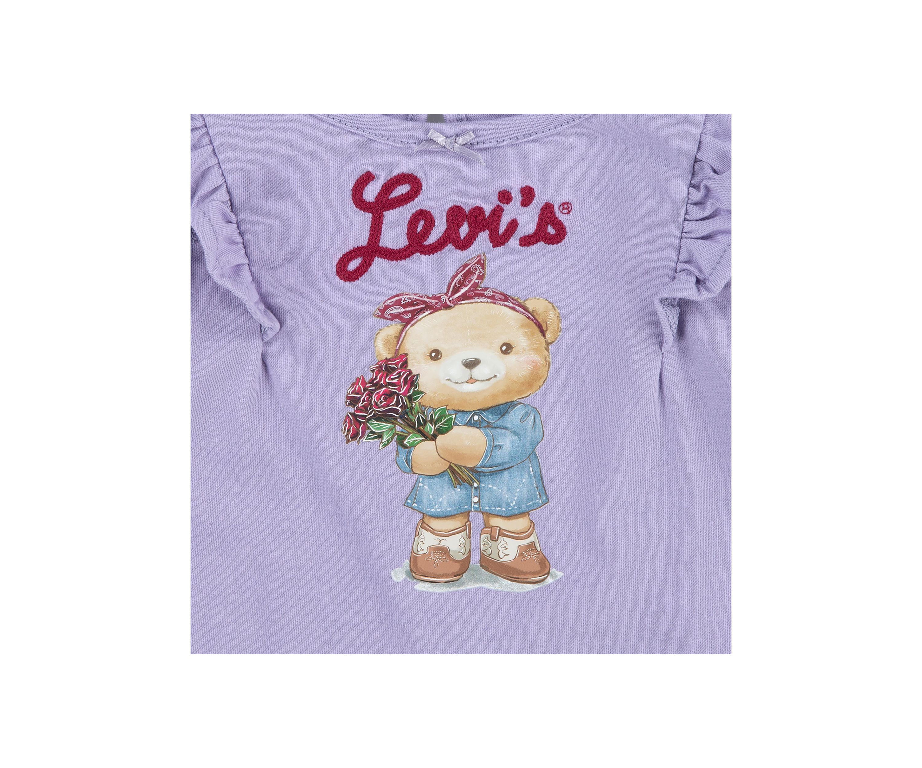 Baby Girls  T-Shirt and Flare Jeans Set