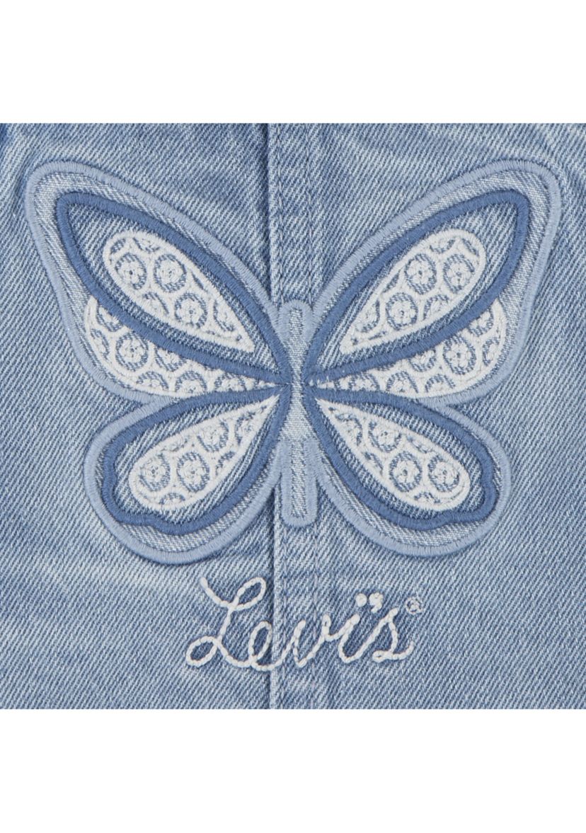 Baby Girls Butterfly Overall Set