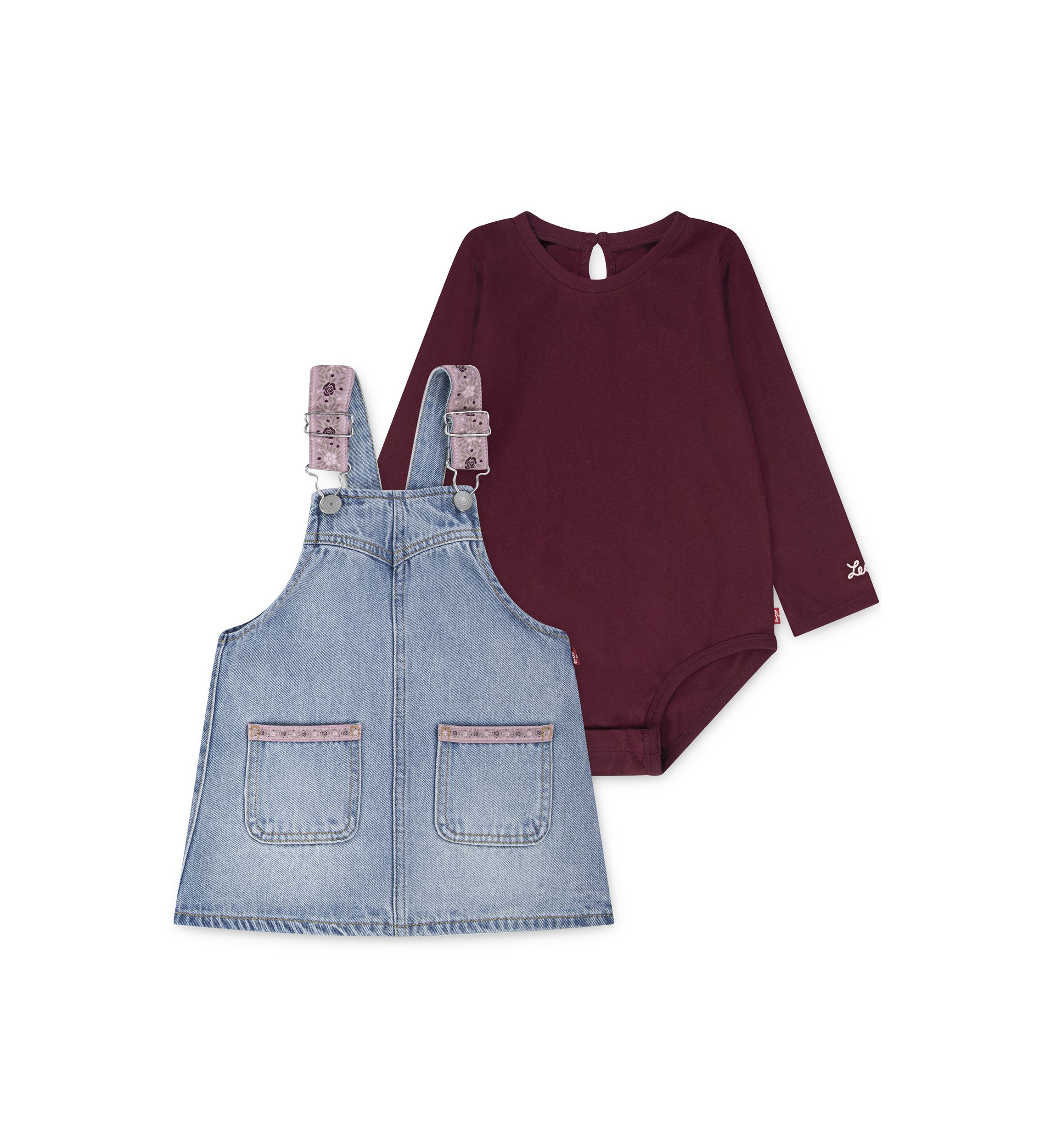 Baby Girls Western Skirtall Set