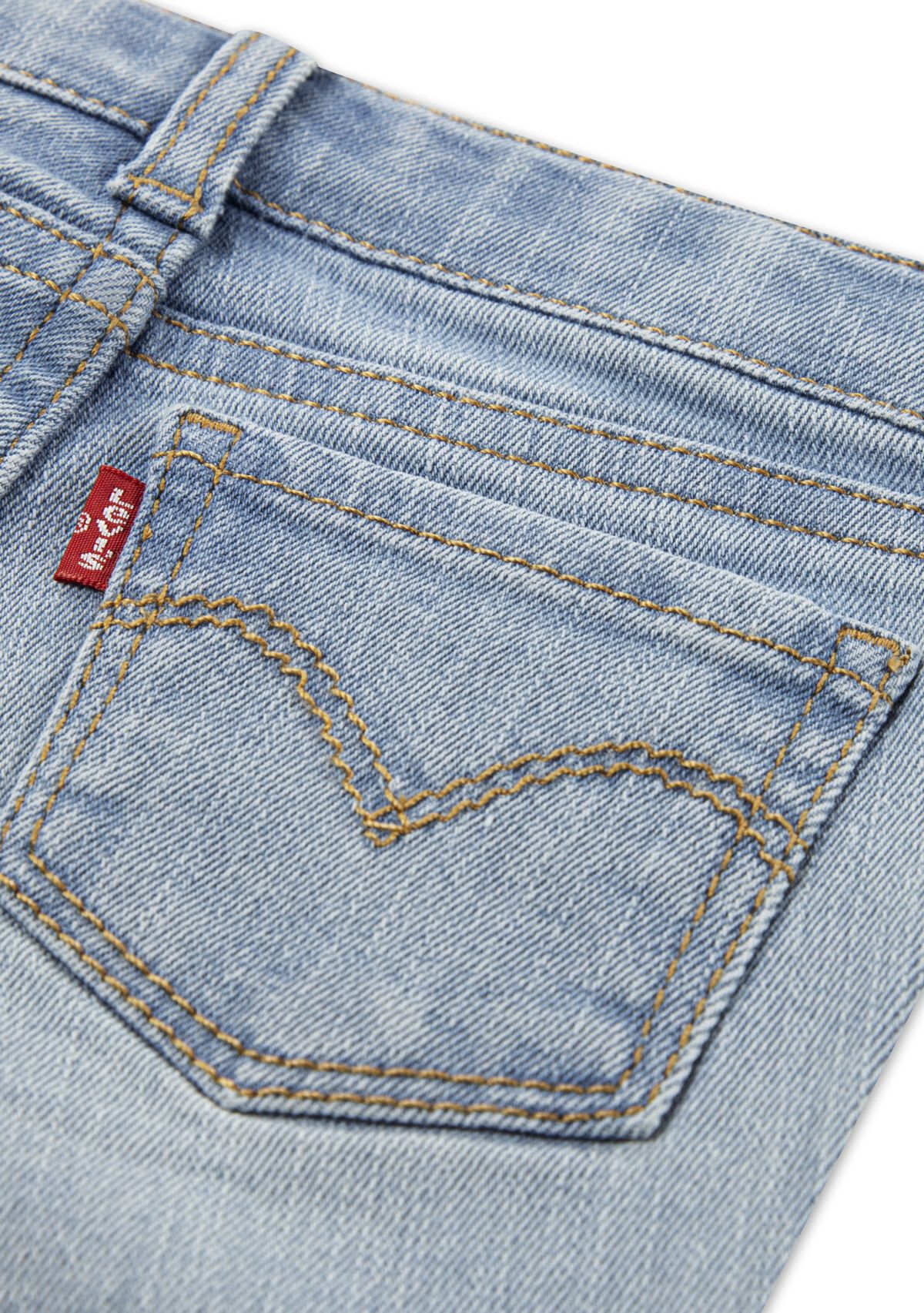 Baby Girls Graphic Top and Star Knee Jeans Set