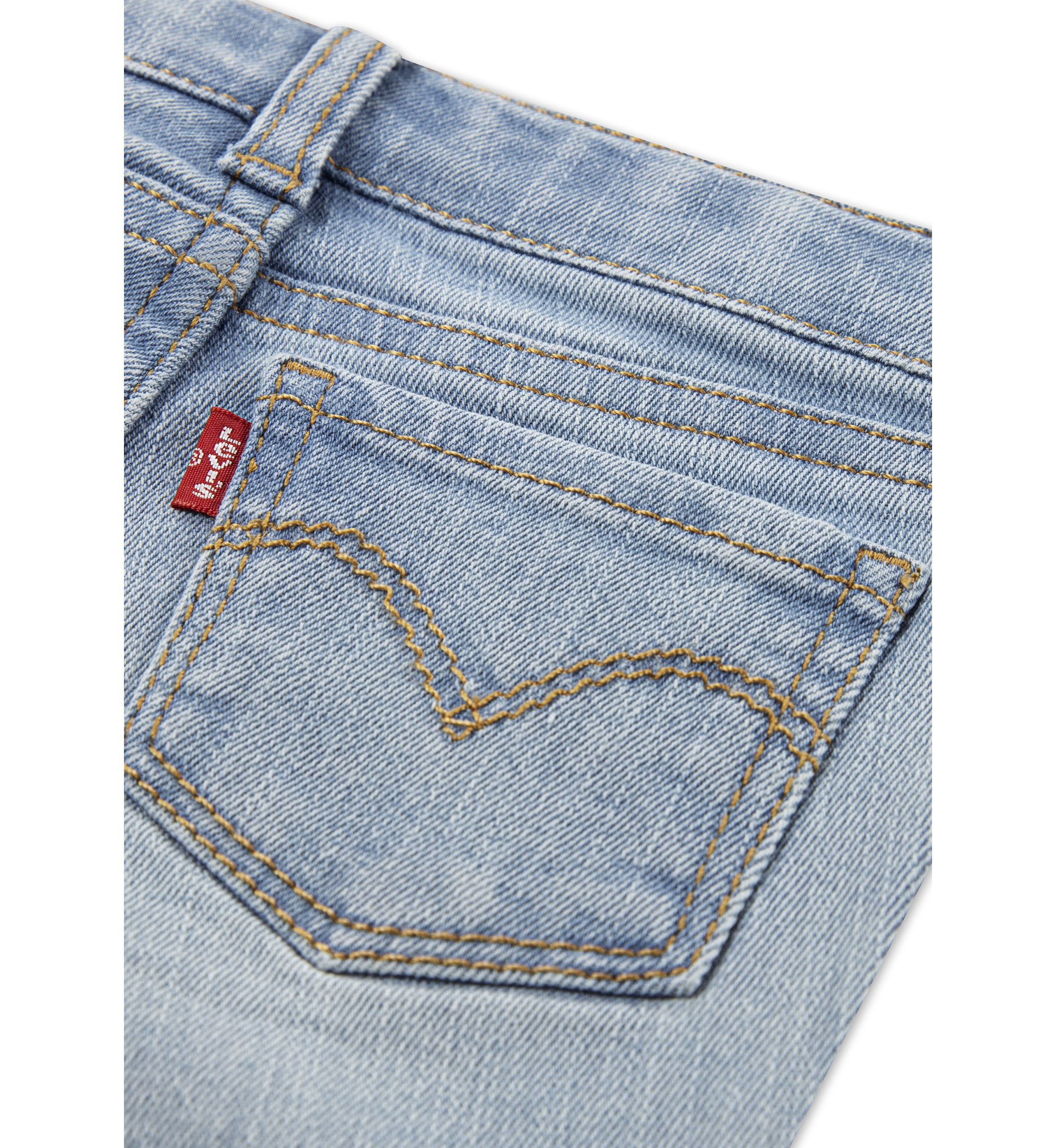 Baby Girls Graphic Top and Star Knee Jeans Set