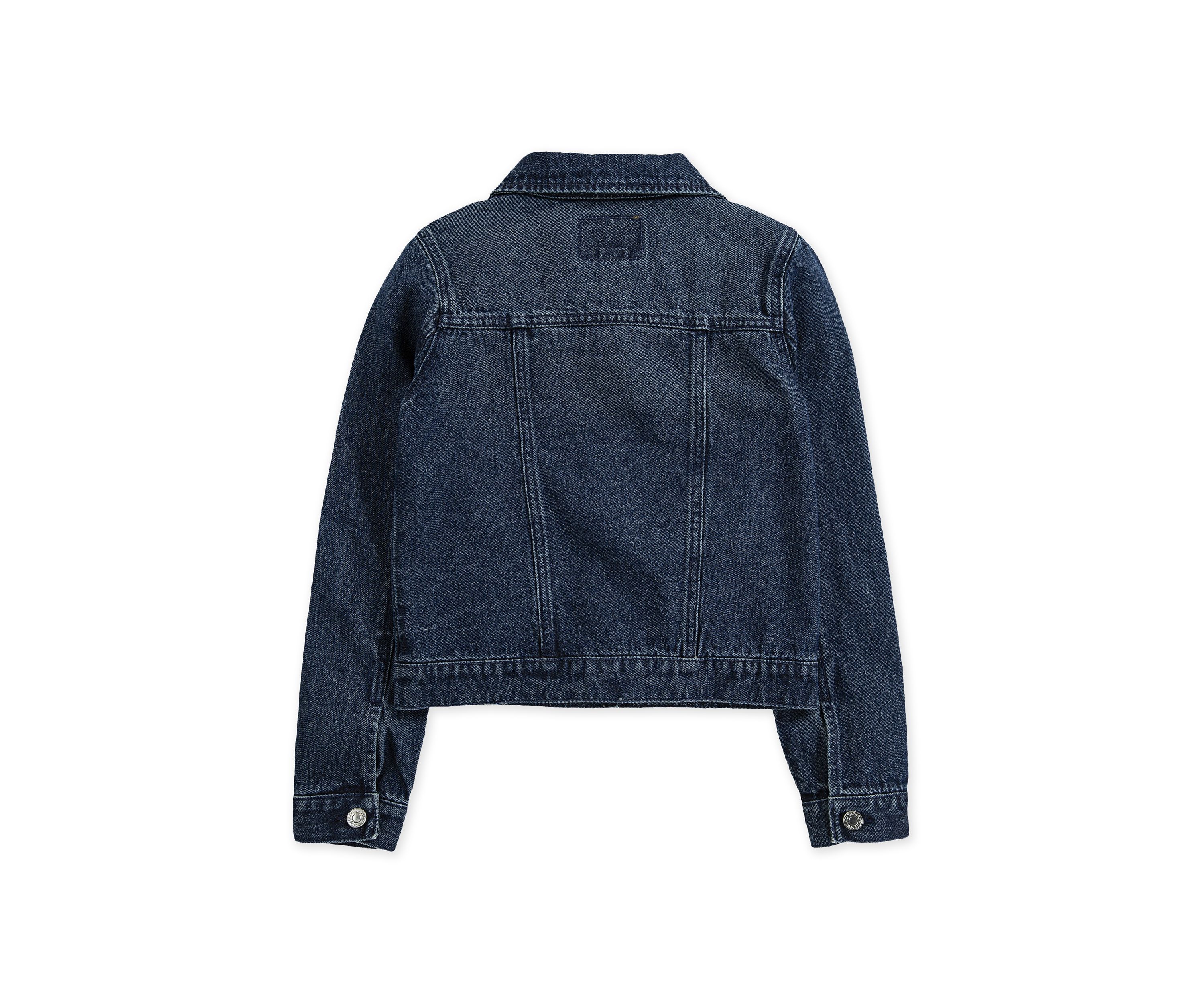 Toddler Girls Denim Trucker Jacket