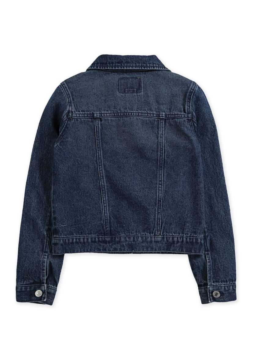 Toddler Girls Denim Trucker Jacket