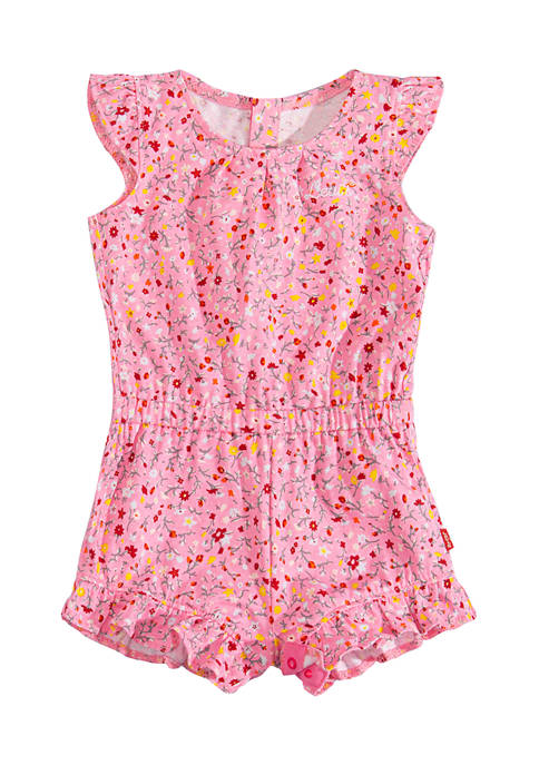 Levi's® Toddler Girls Floral Ruffle Romper