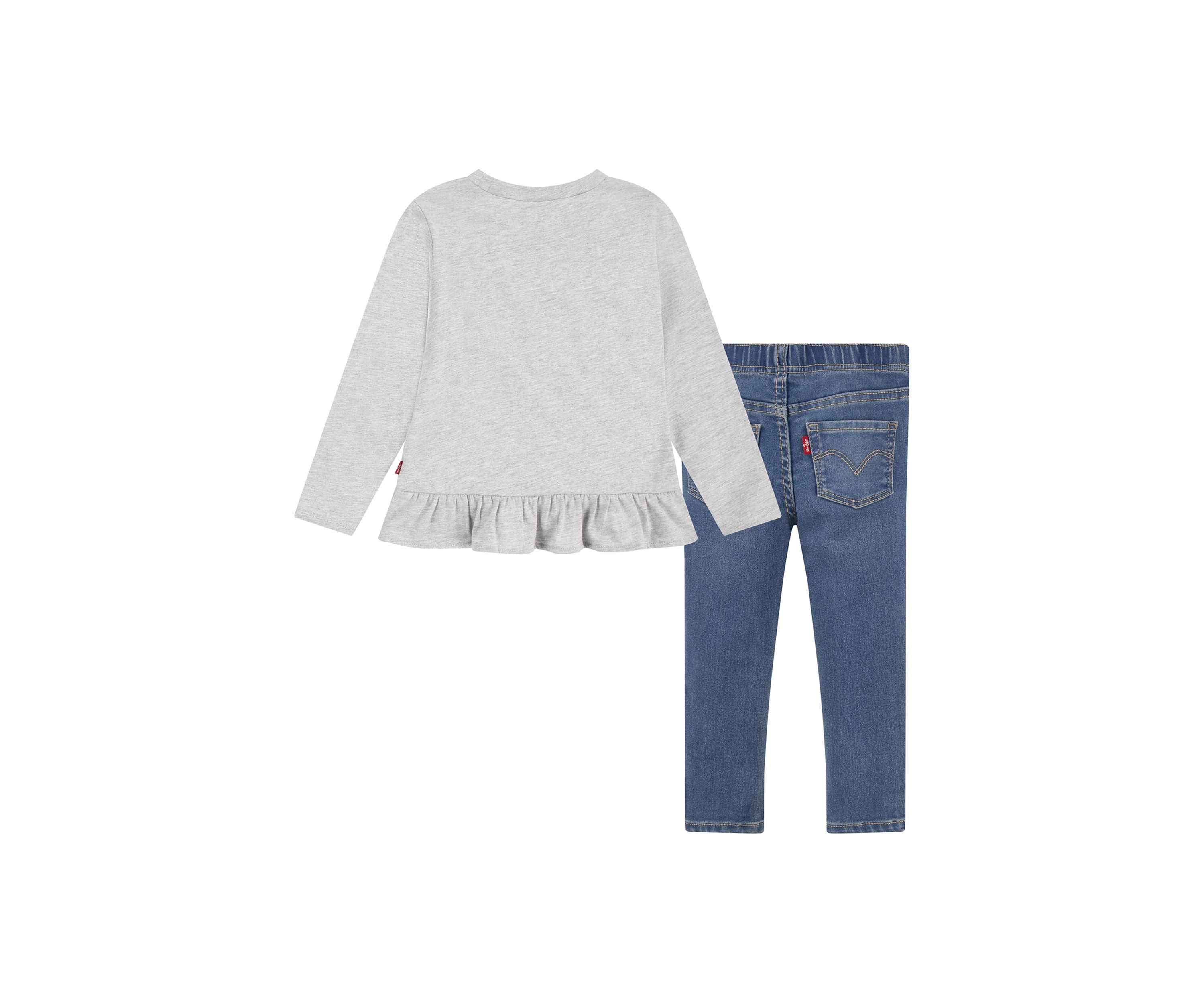 Toddler Girls Heart Logo Graphic Set 