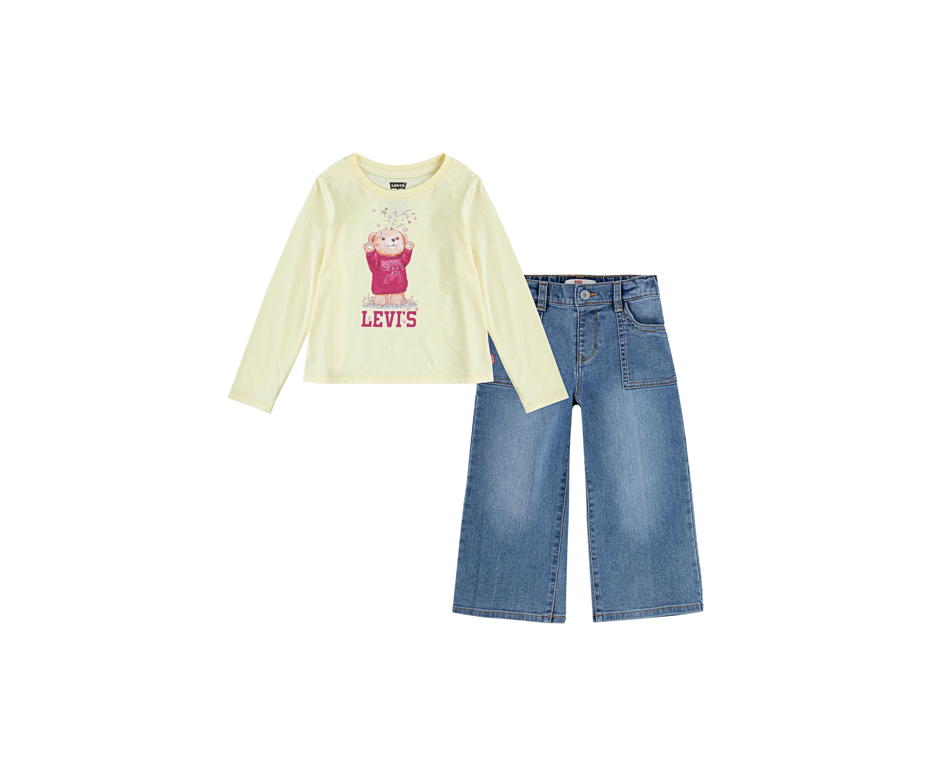 Toddler Girls T-Shirt and Pants Set