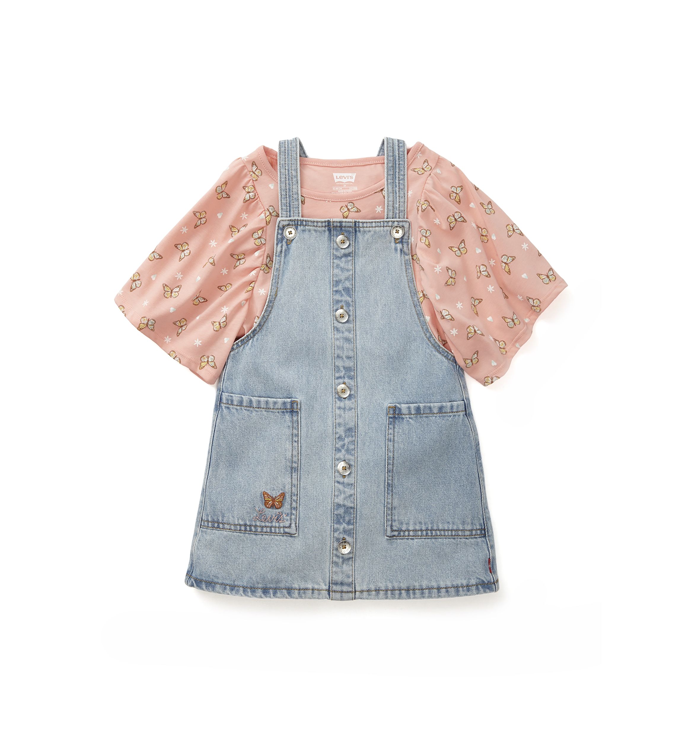 Toddler Girls Skirtall Set 