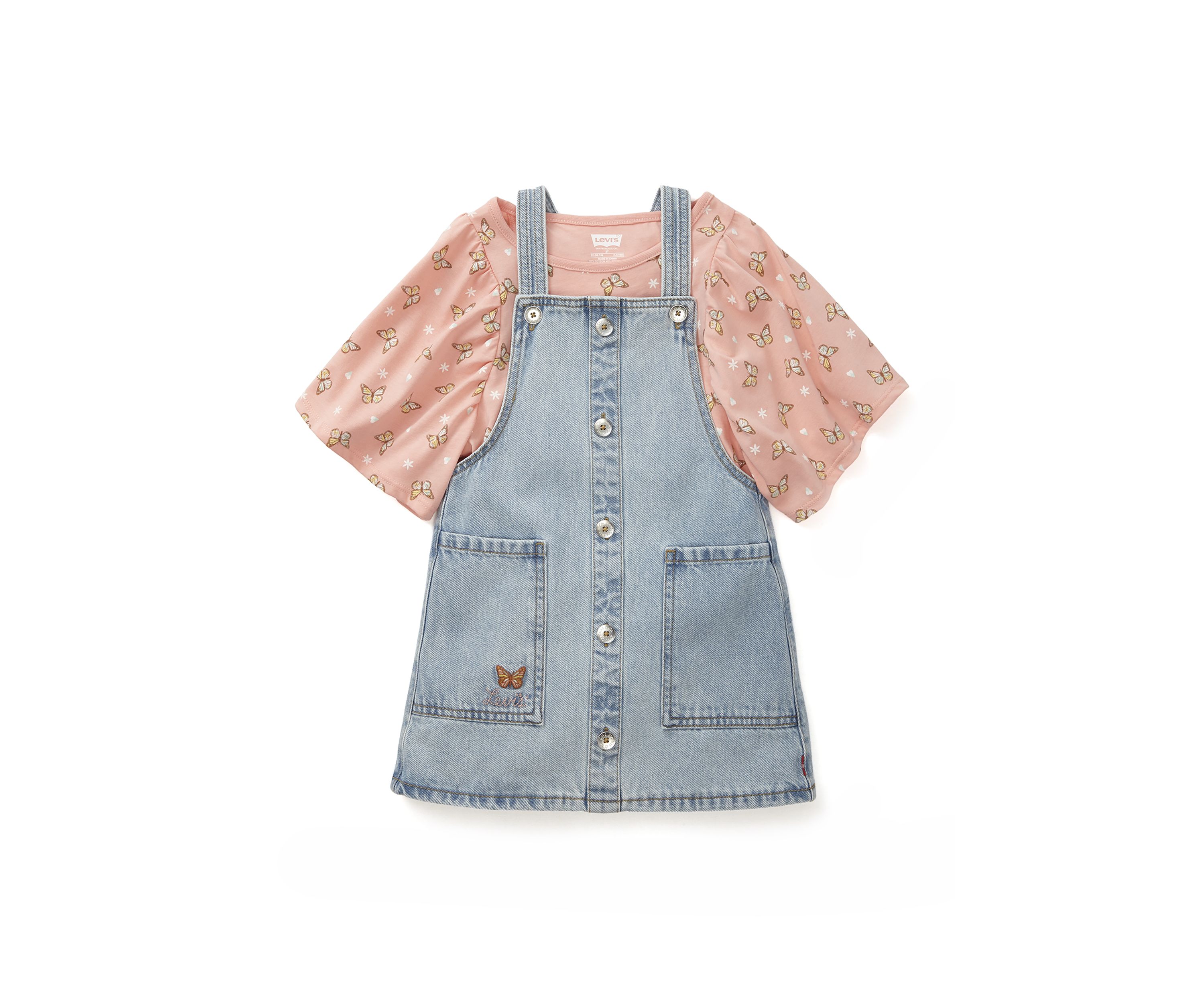 Toddler Girls Skirtall Set 