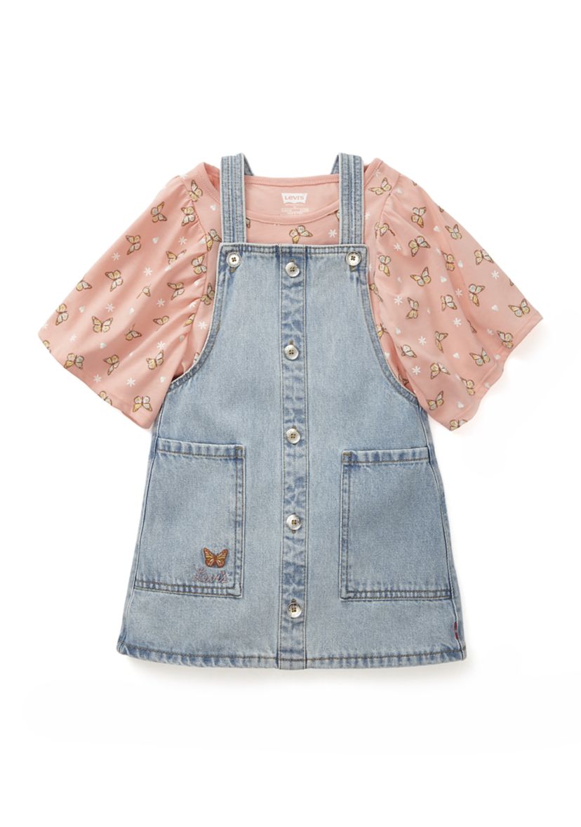 Toddler Girls Skirtall Set 