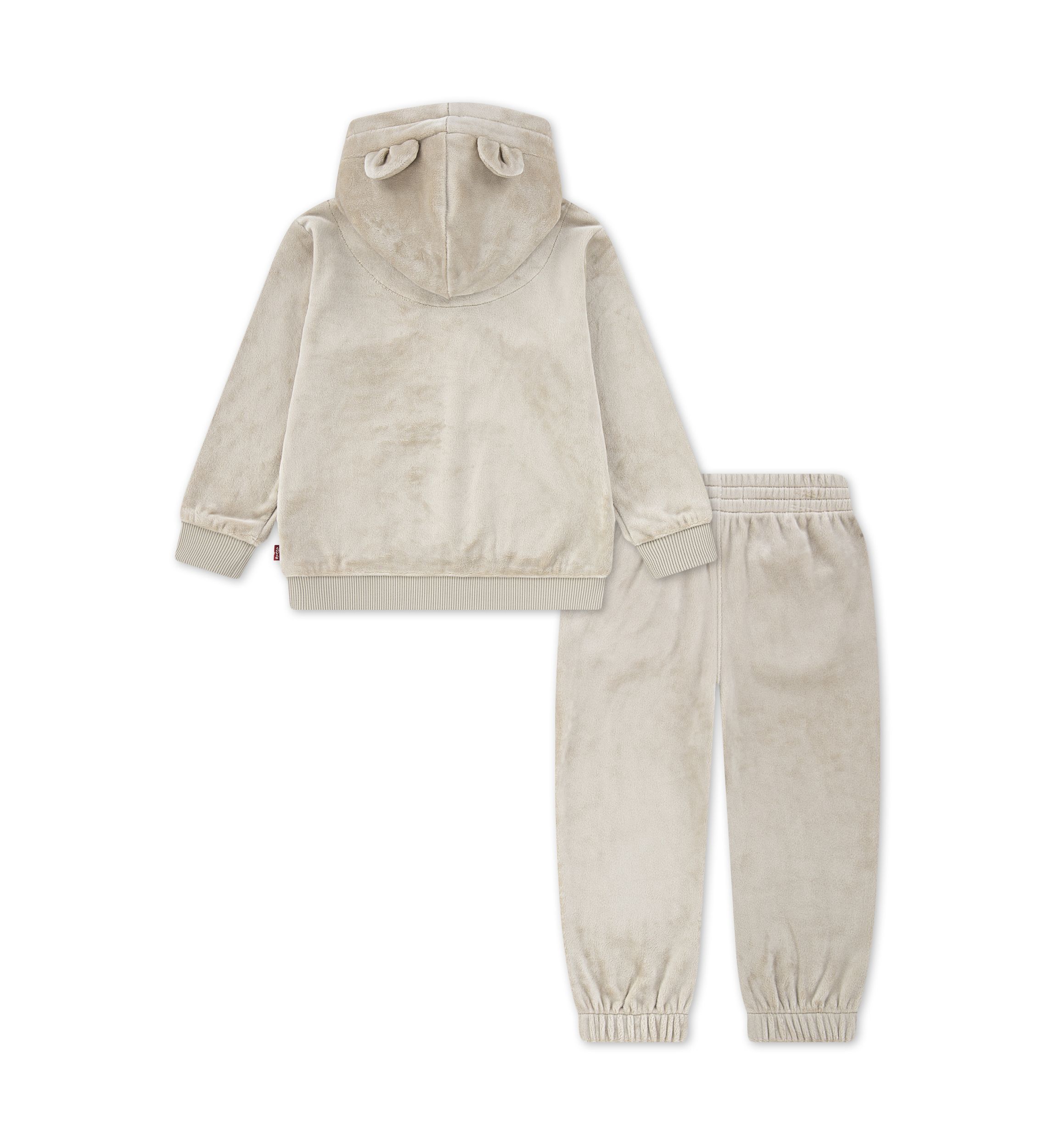 Boys Sheared Minky Sherpa Bear Set