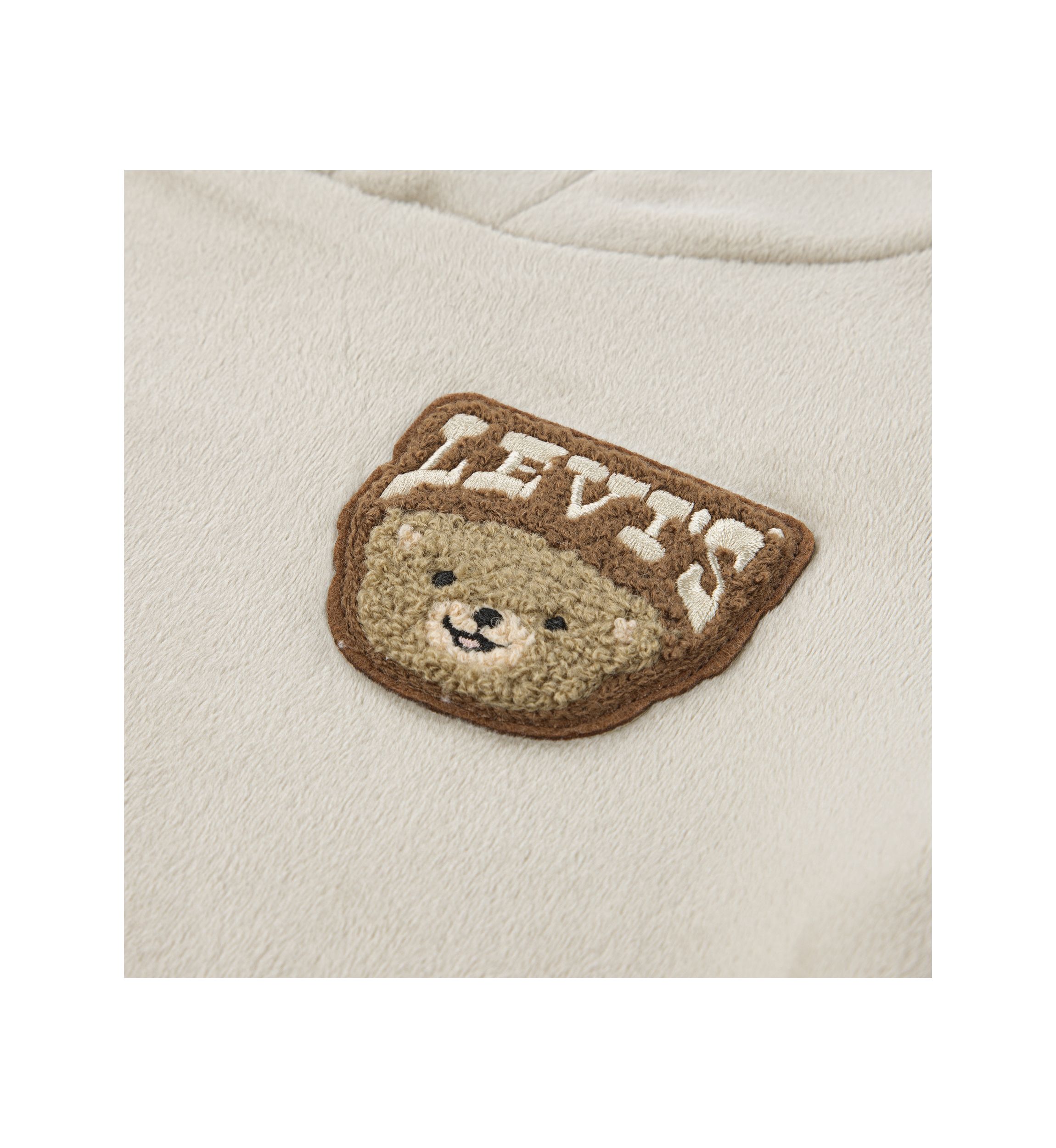 Boys Sheared Minky Sherpa Bear Set