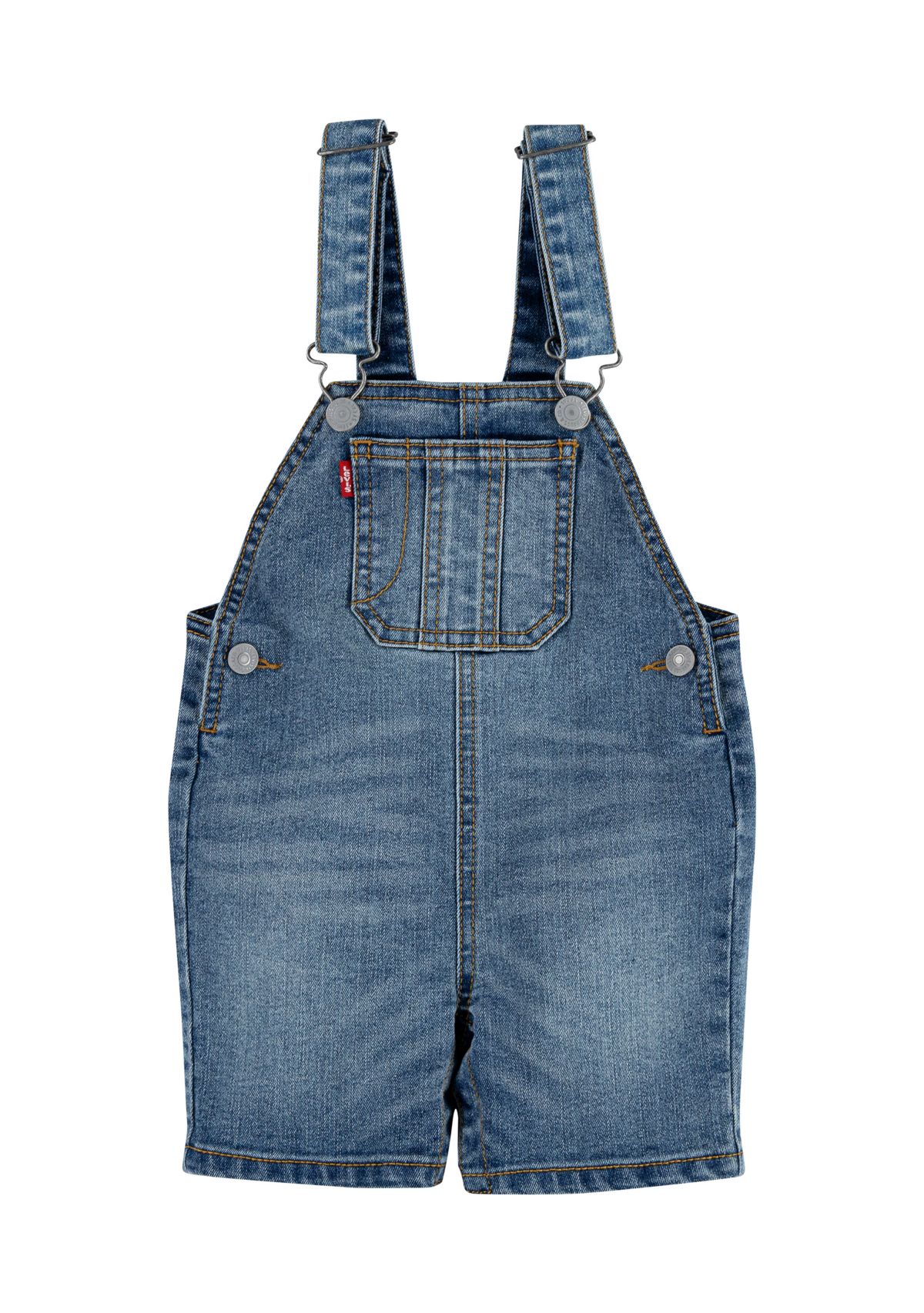 Baby Boys Denim Shortalls