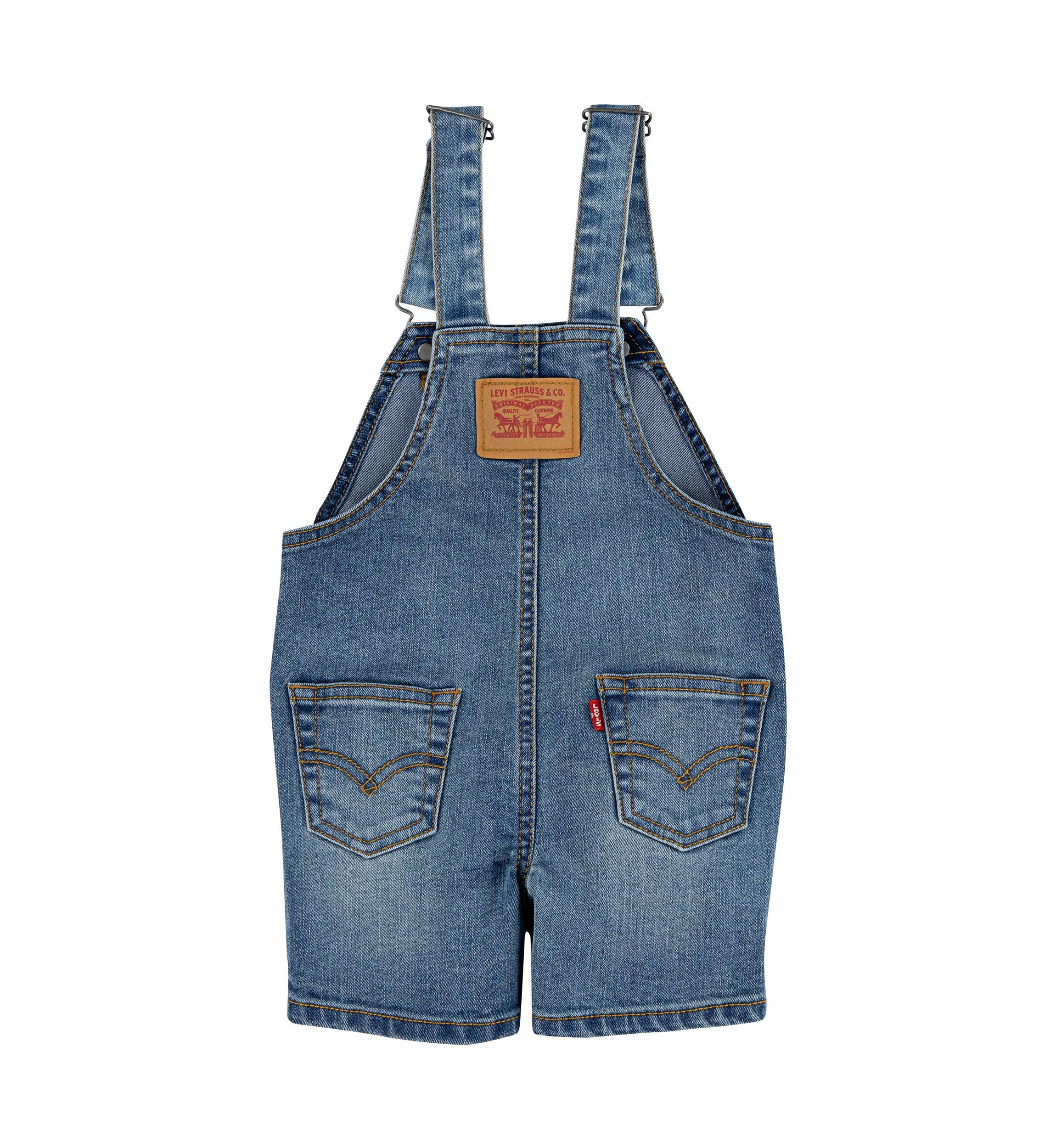 Baby Boys Denim Shortalls