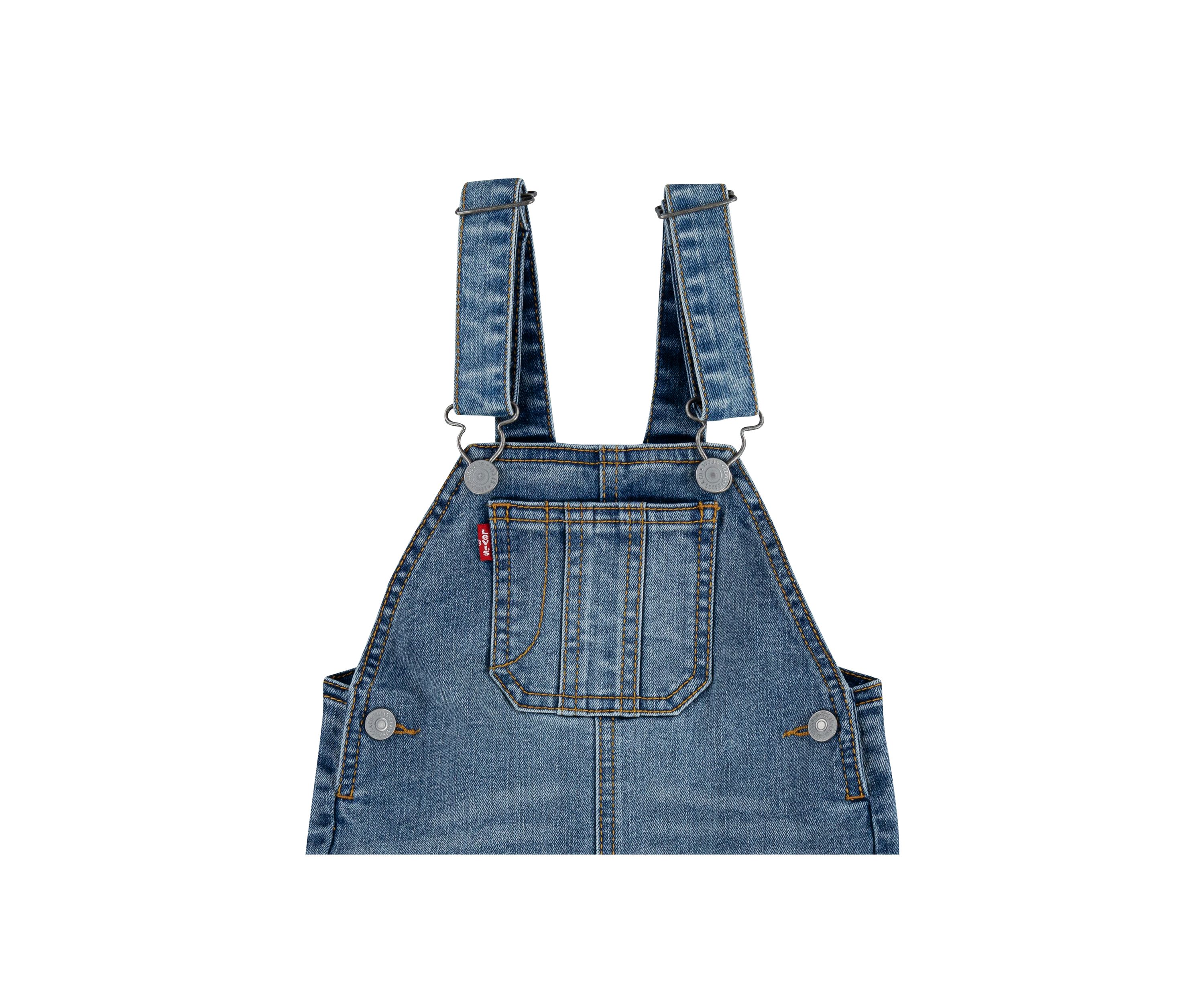 Baby Boys Denim Shortalls