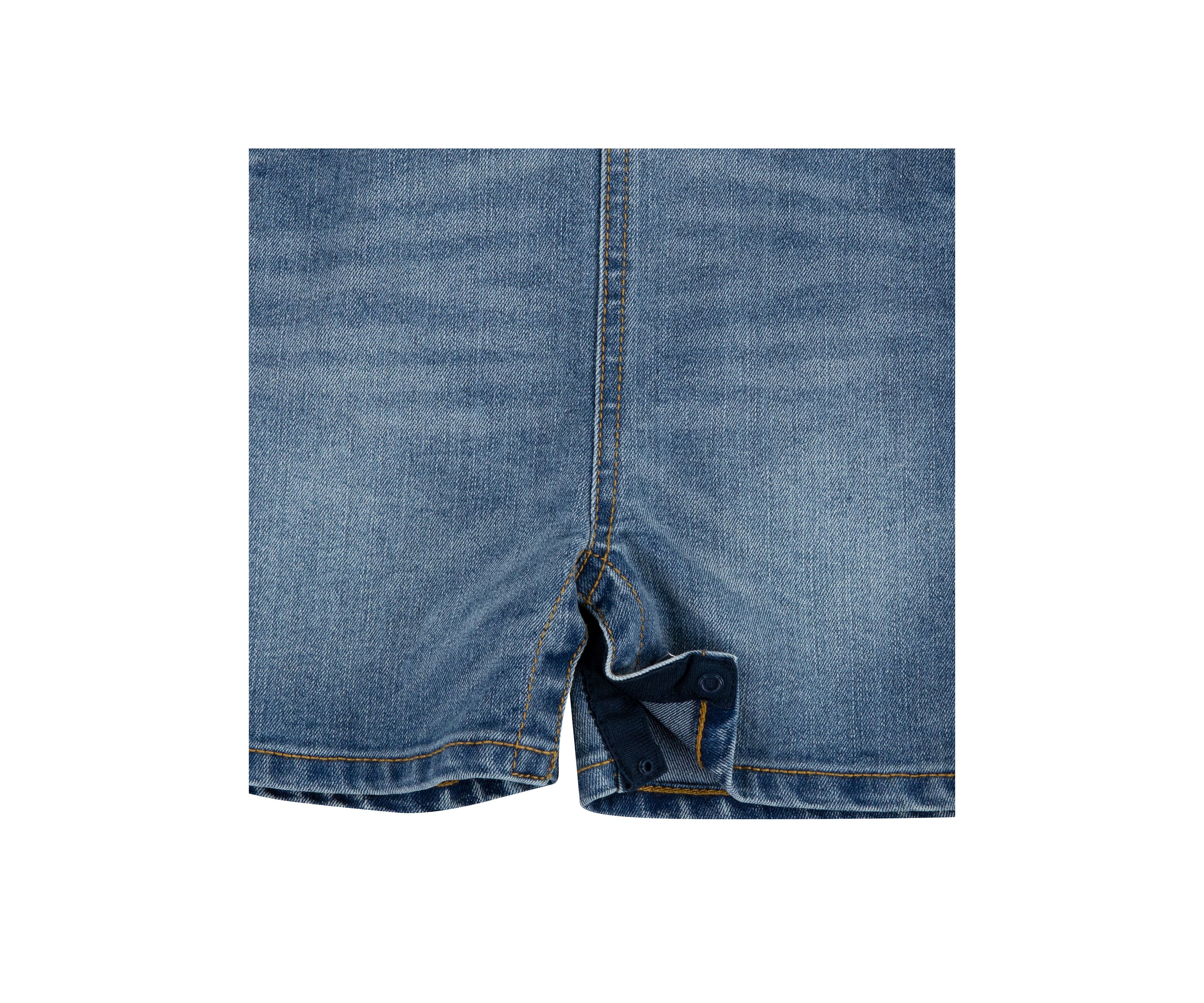 Baby Boys Denim Shortalls