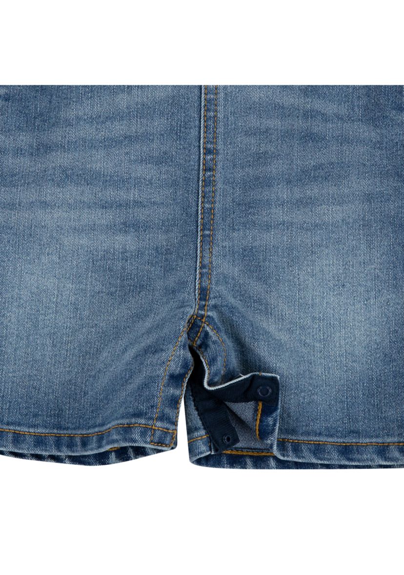 Baby Boys Denim Shortalls