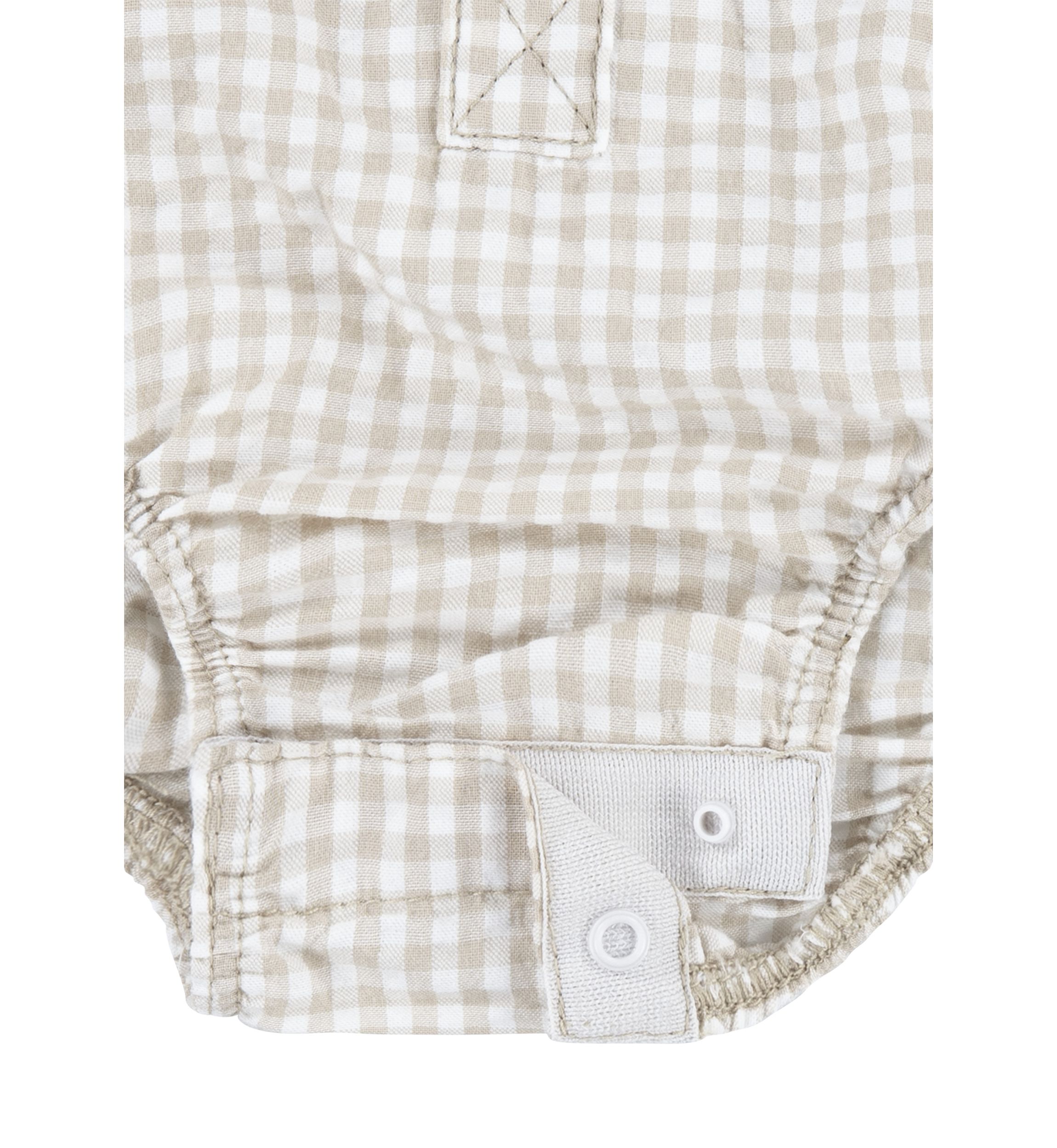 Baby Boys Gingham Bodysuit and Jogger Pants Set