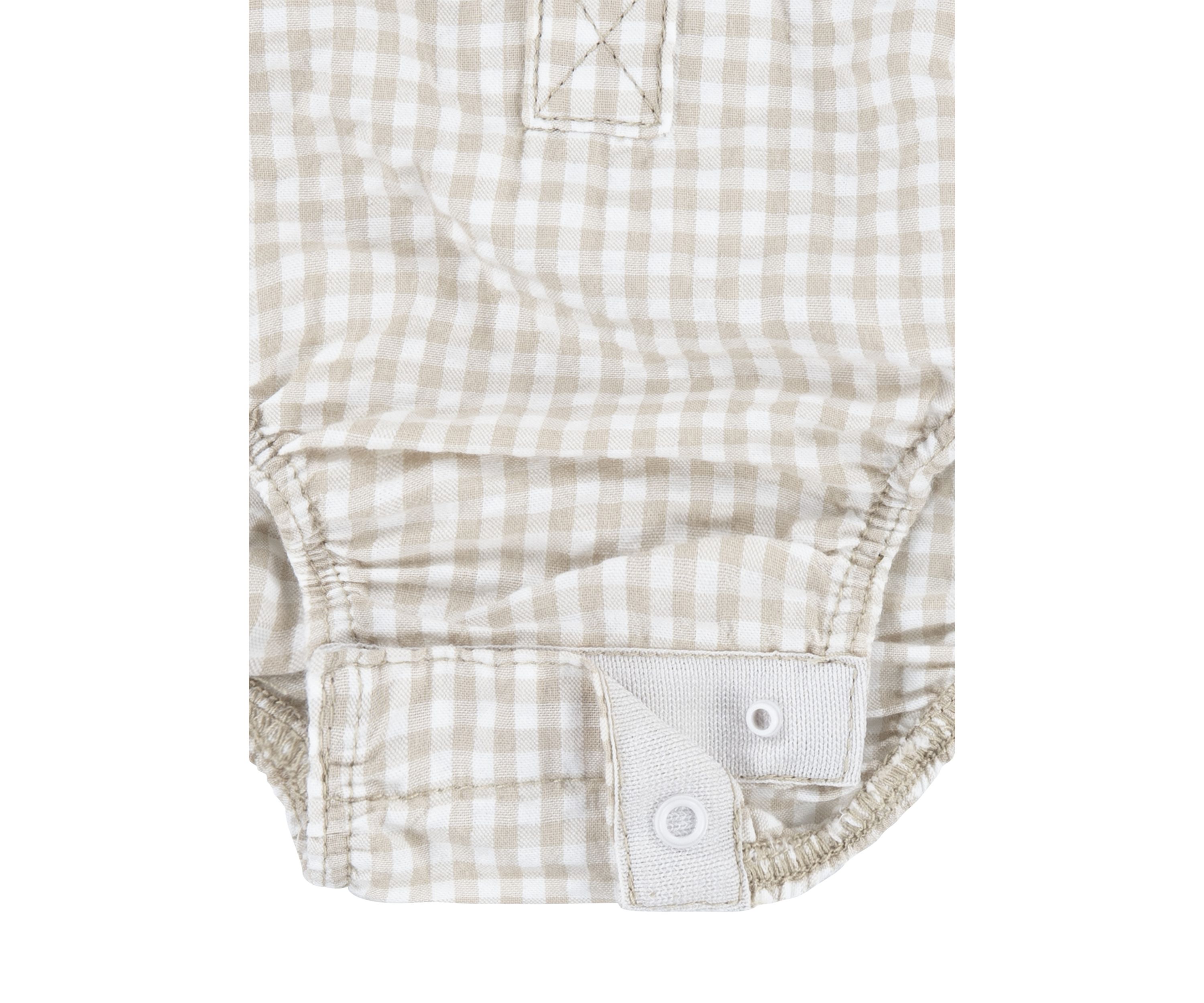 Baby Boys Gingham Bodysuit and Jogger Pants Set