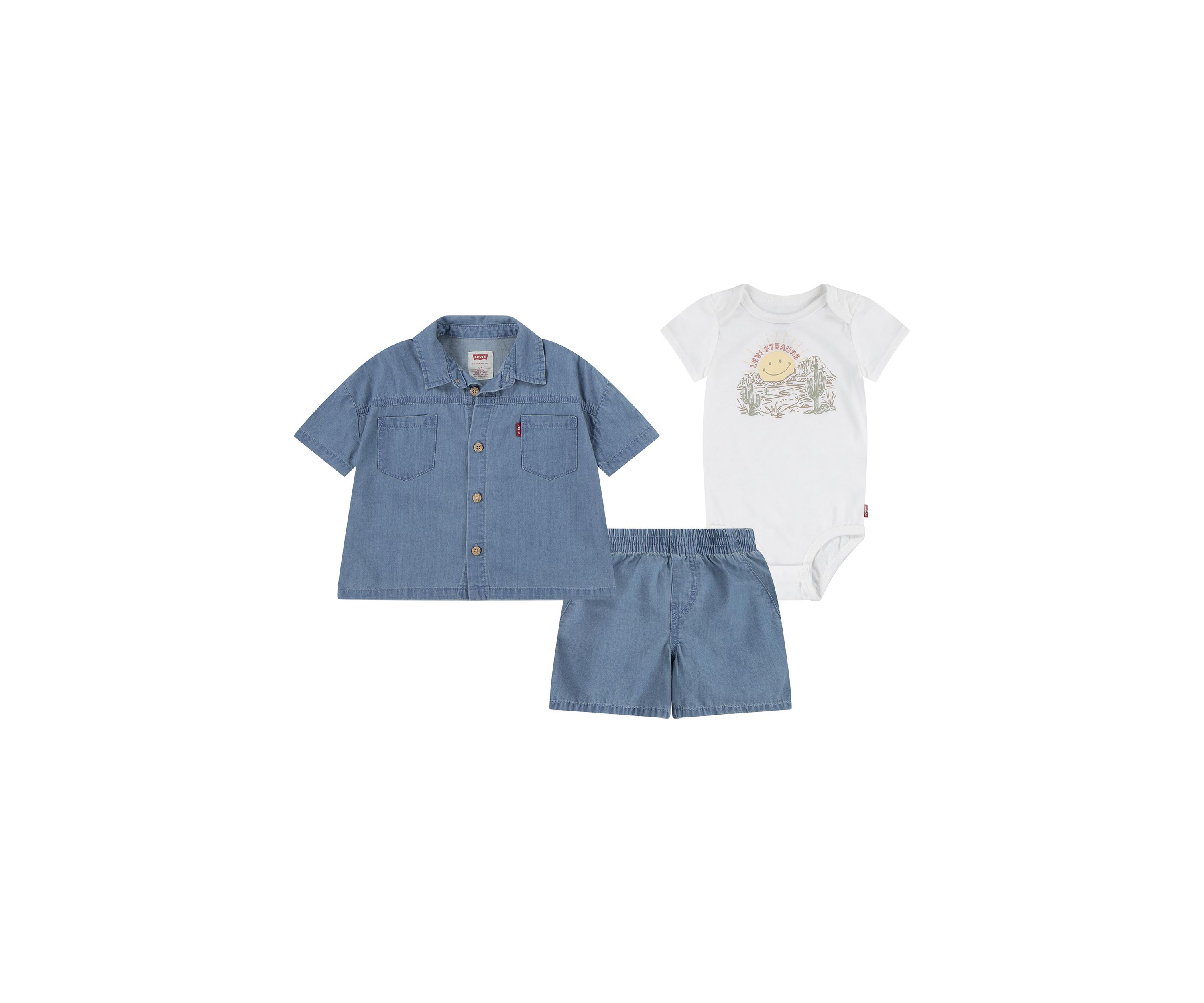 Baby Boys 3 Piece Layering Set