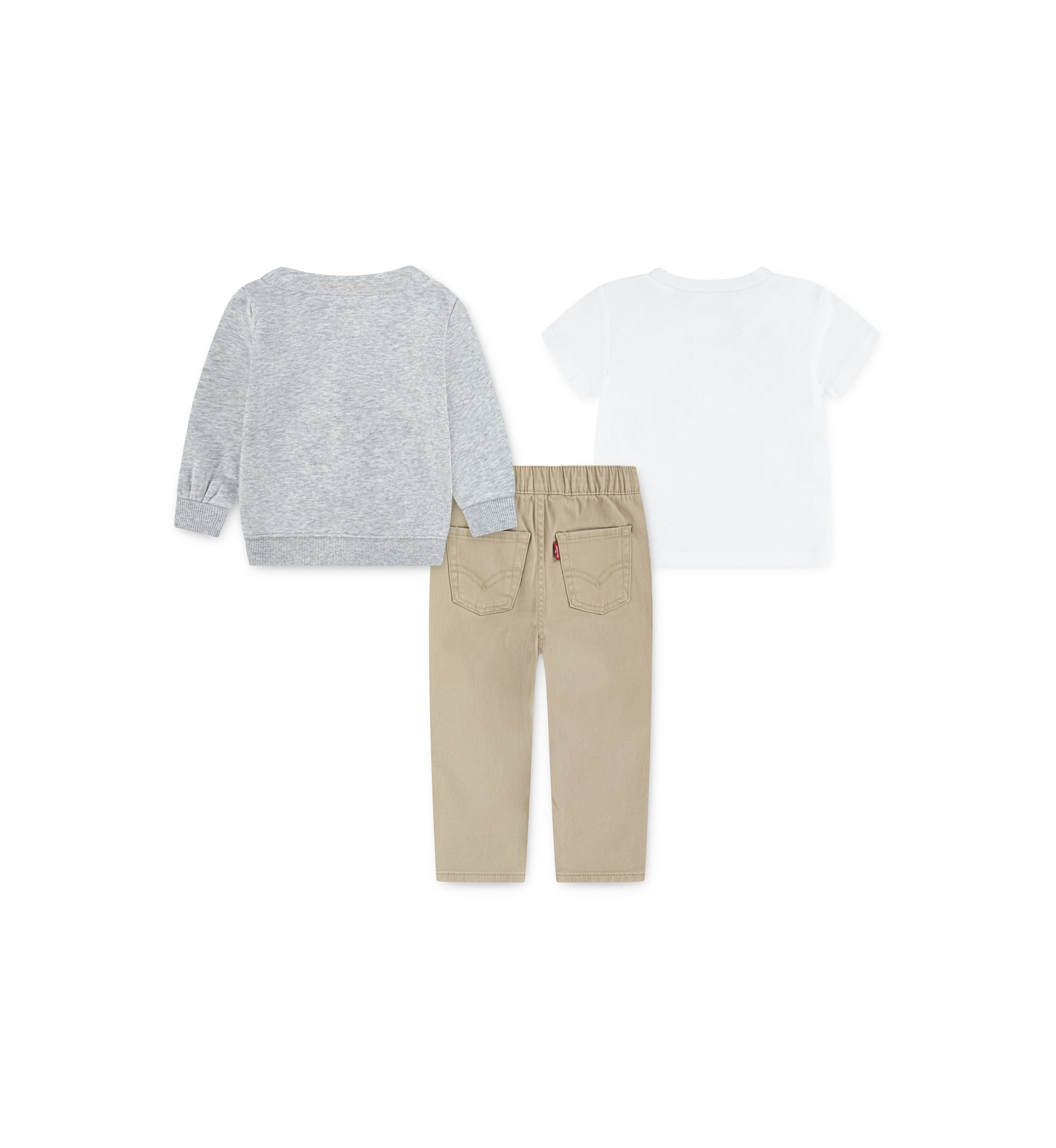 Baby Boys Three Piece Cardigan and Pants Set