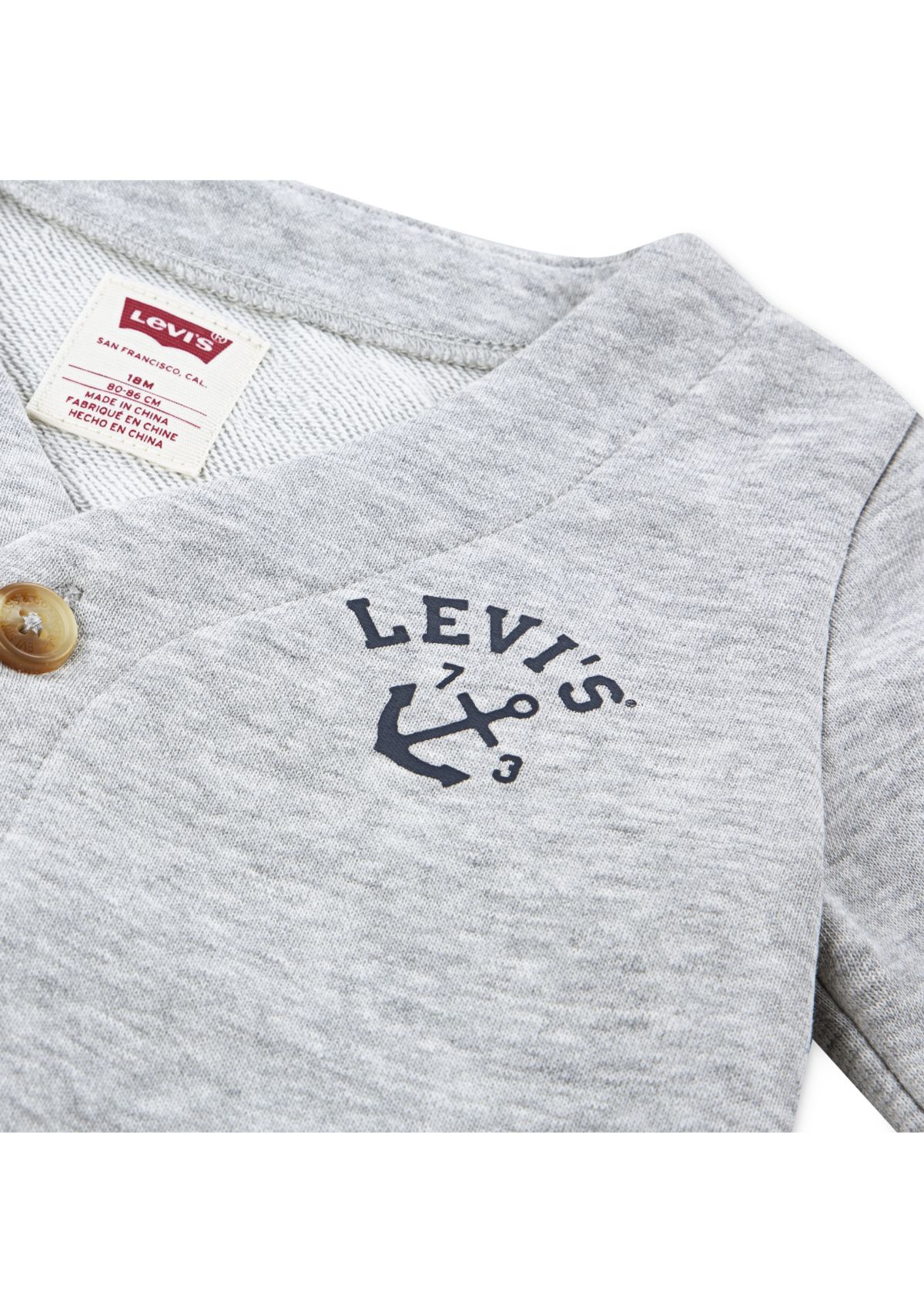 Baby Boys Three Piece Cardigan and Pants Set