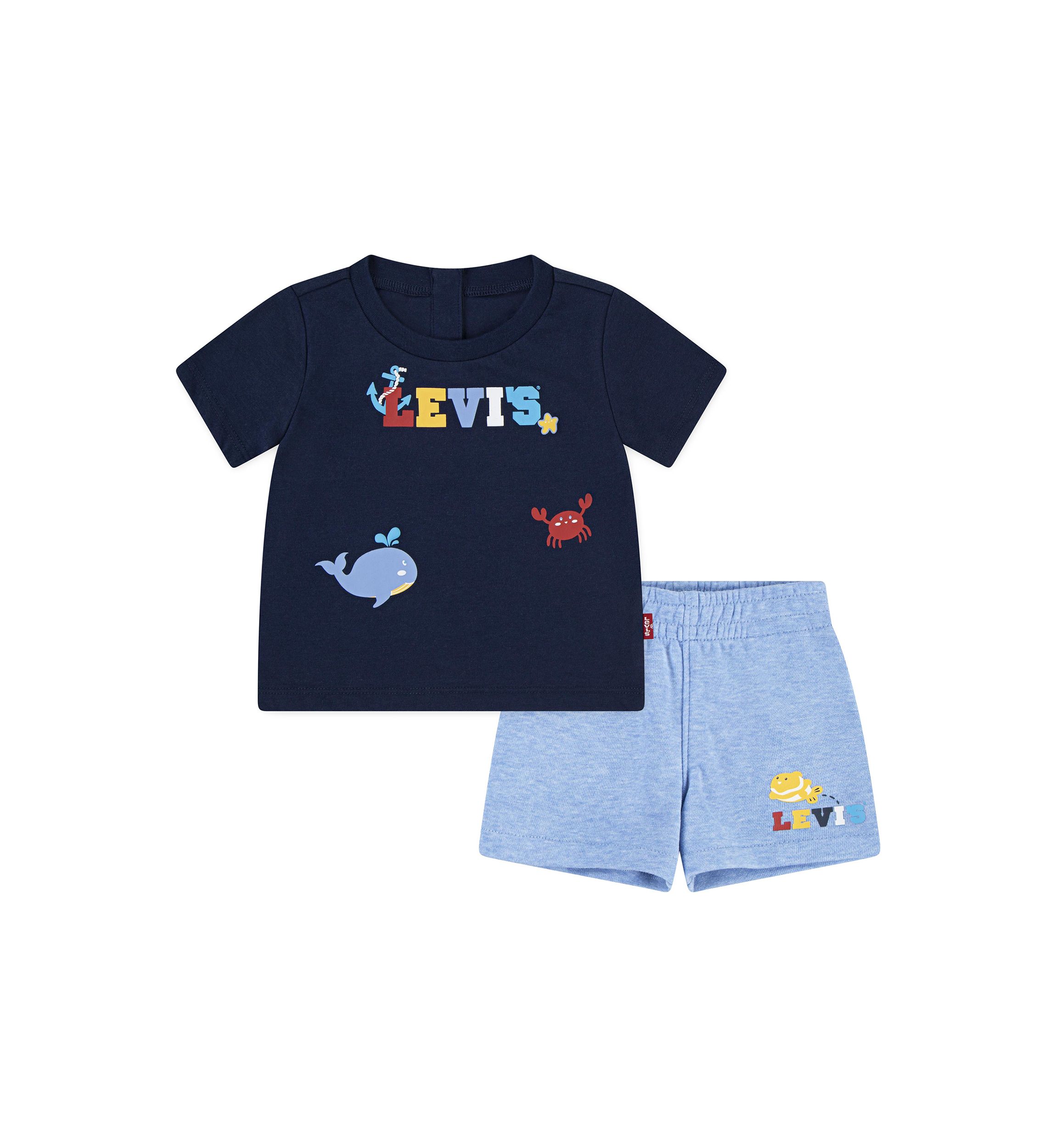 Baby Boys Coastal Critters Knit Set
