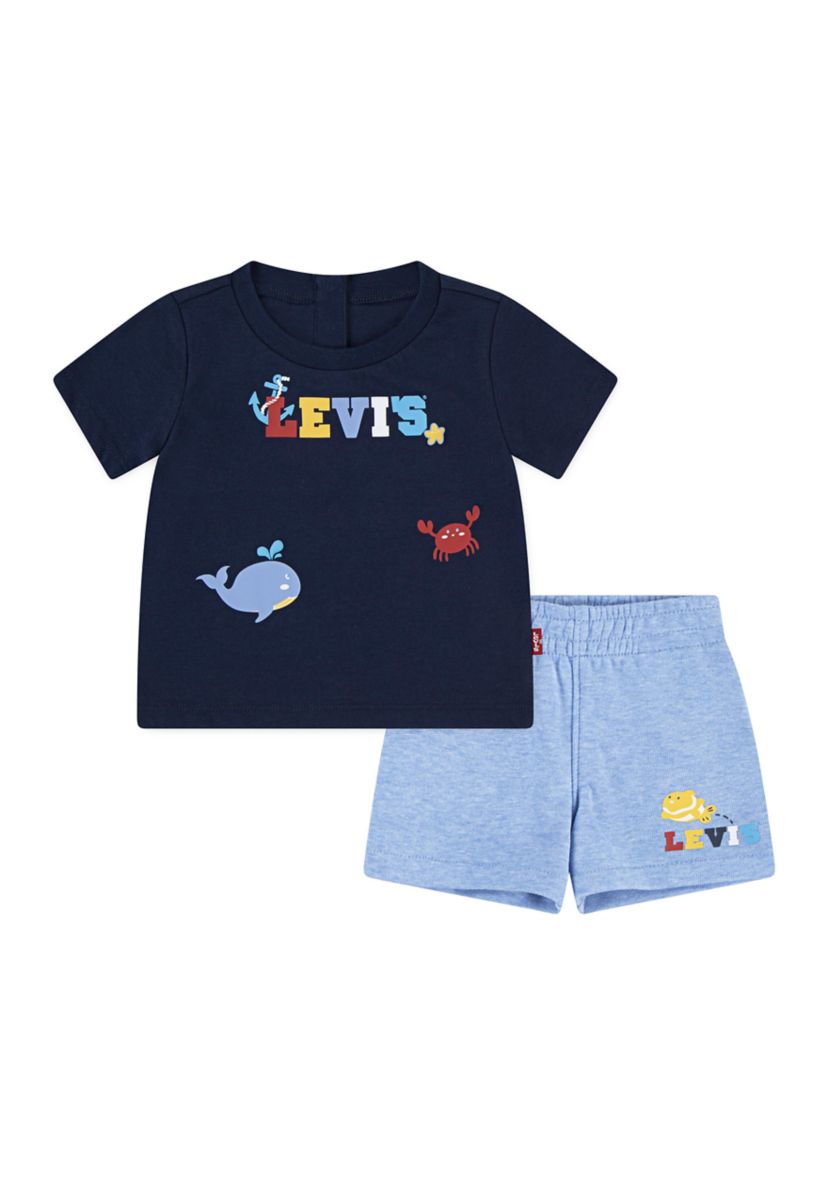 Baby Boys Coastal Critters Knit Set