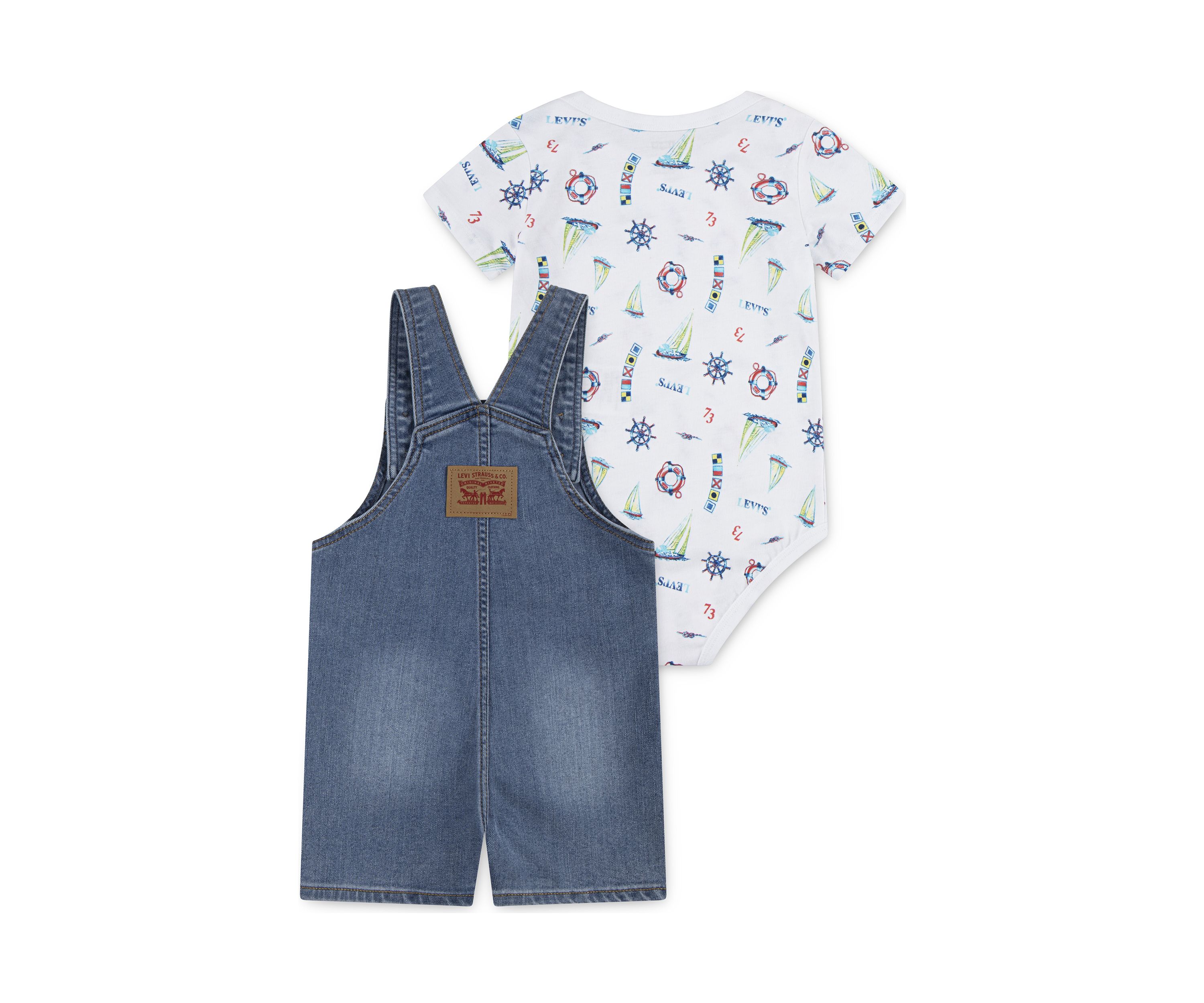 Baby Boys Sailing Shortall Set 