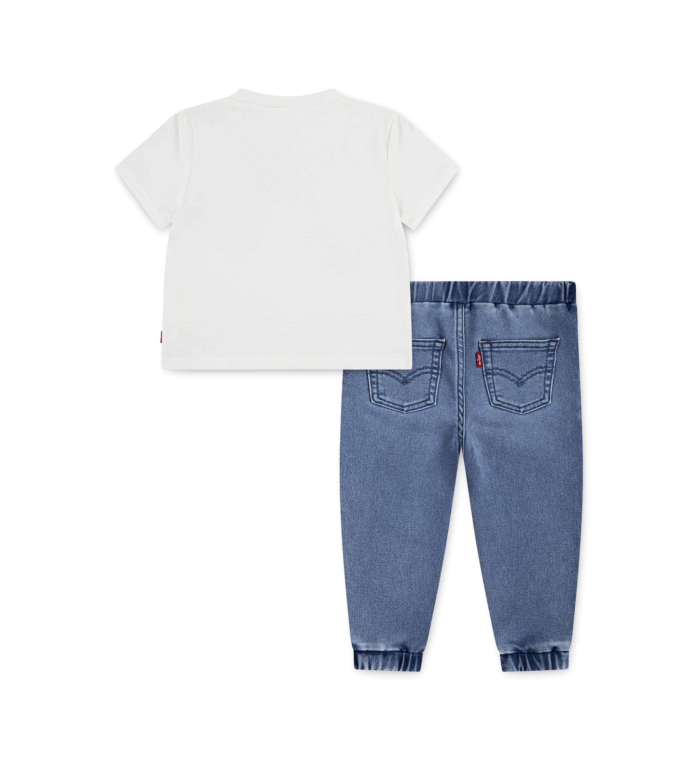 Baby Boys Varsity Patch T-Shirt and Pull On Joggers Set