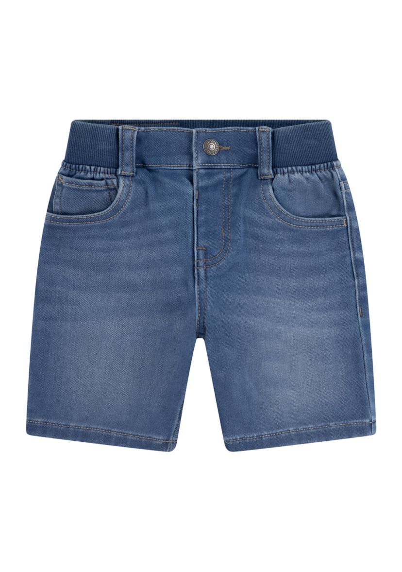 Toddler Girls Knit Denim Shorts