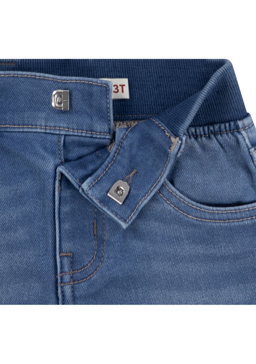 Toddler Girls Knit Denim Shorts