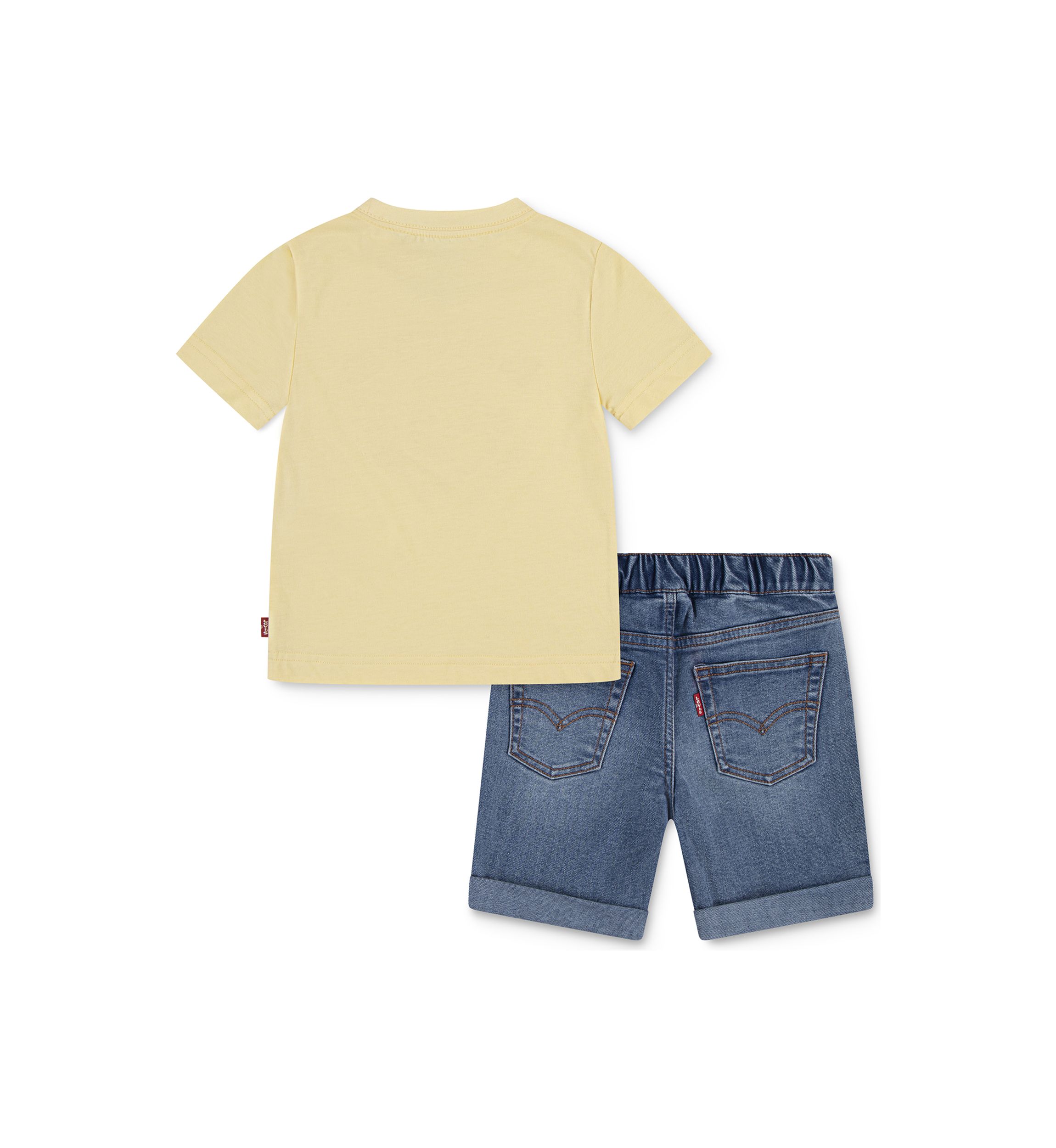 Toddler Boys Four Wheeler Denim Set