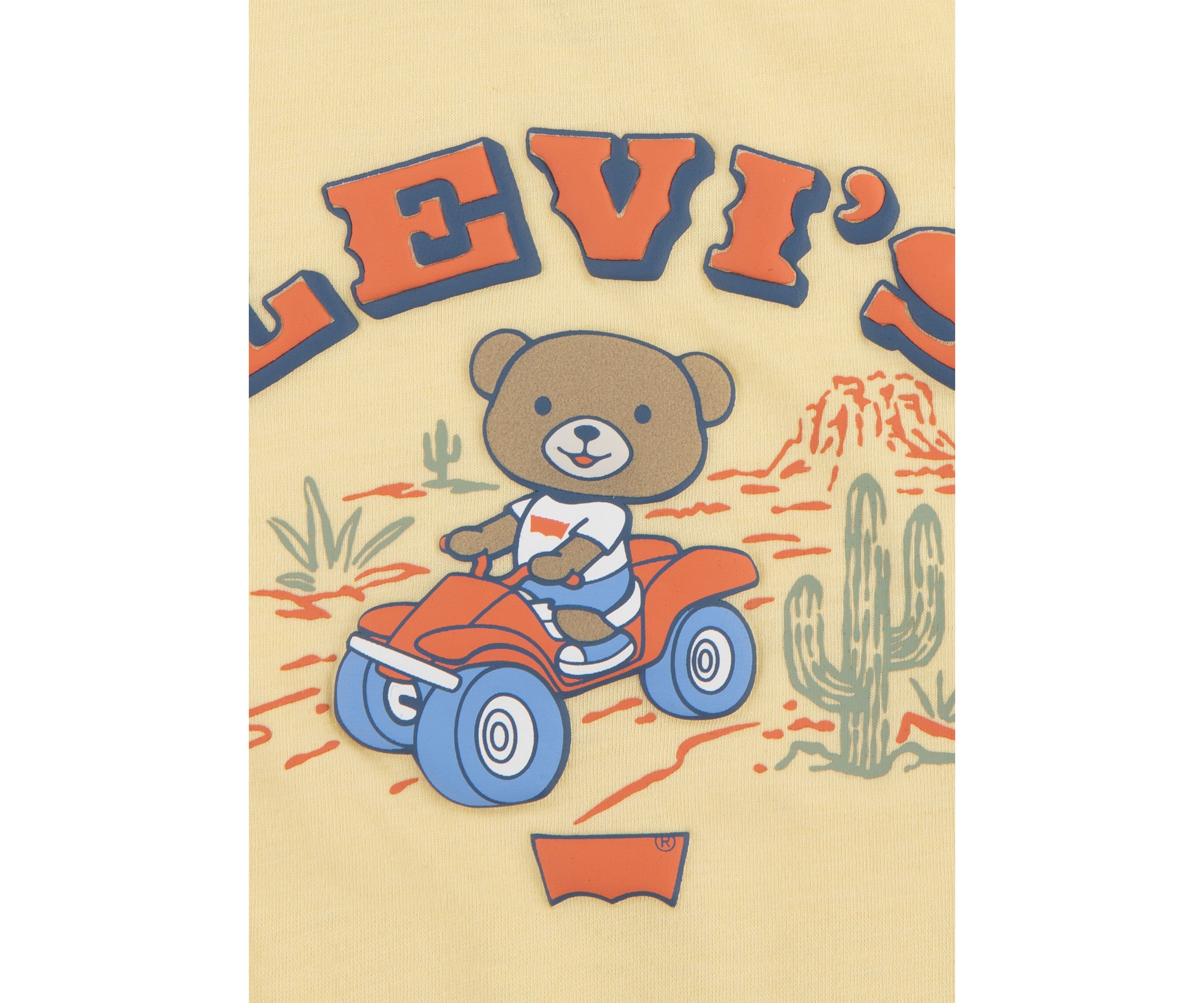 Toddler Boys Four Wheeler Denim Set