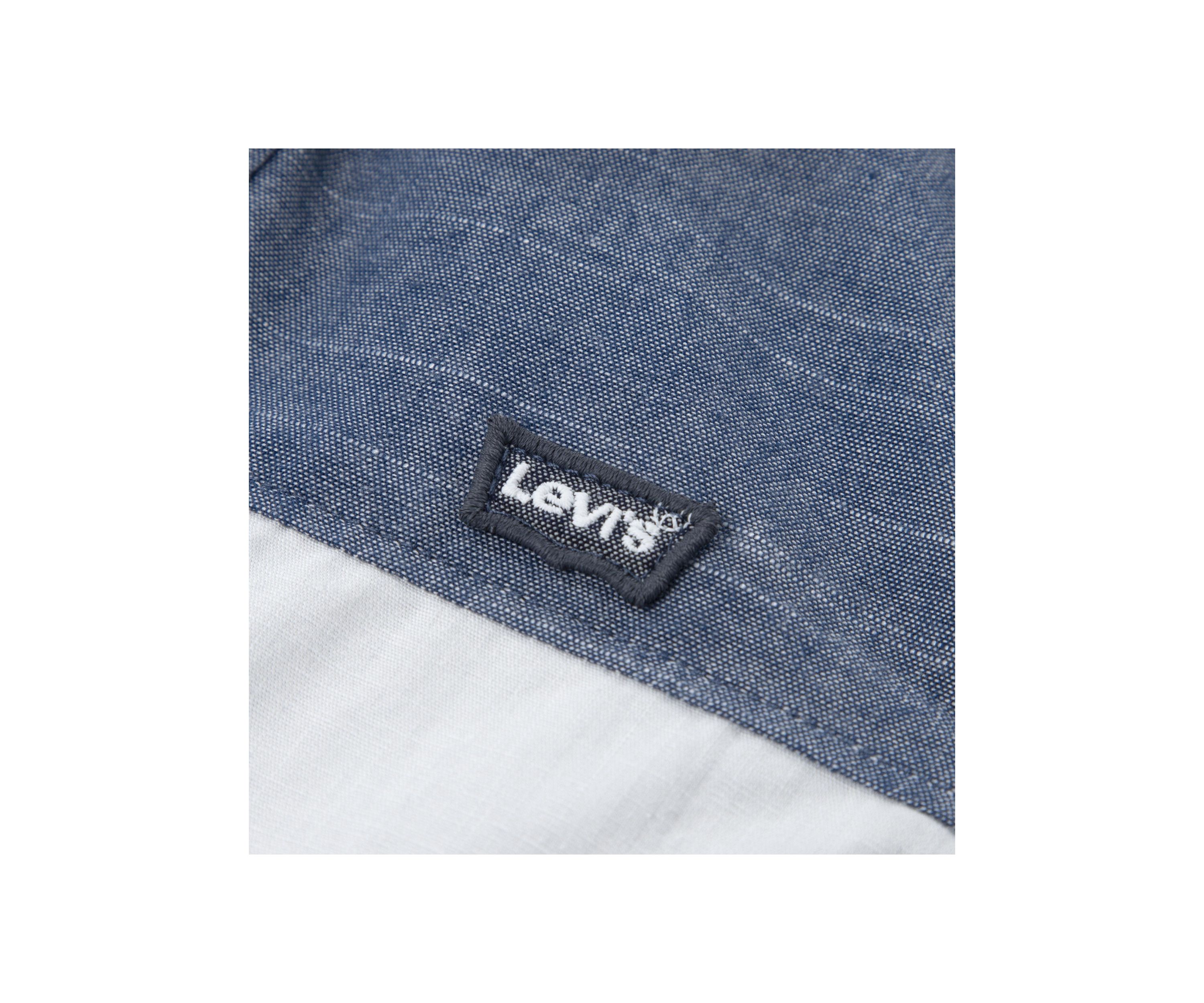 Toddler Boys Chambray Shirt and Joggers Set