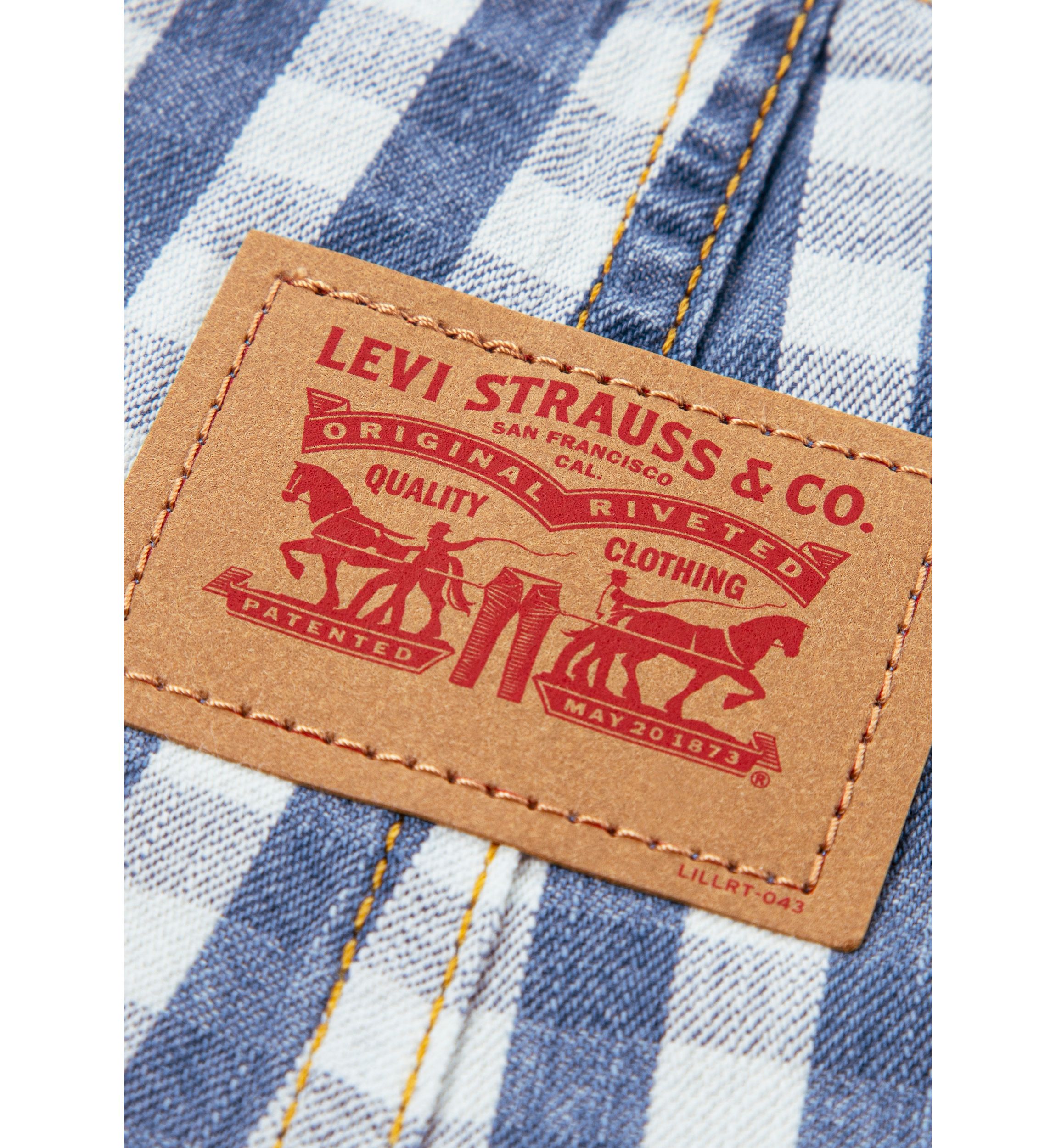 Toddler Boys Gingham Denim Overalls