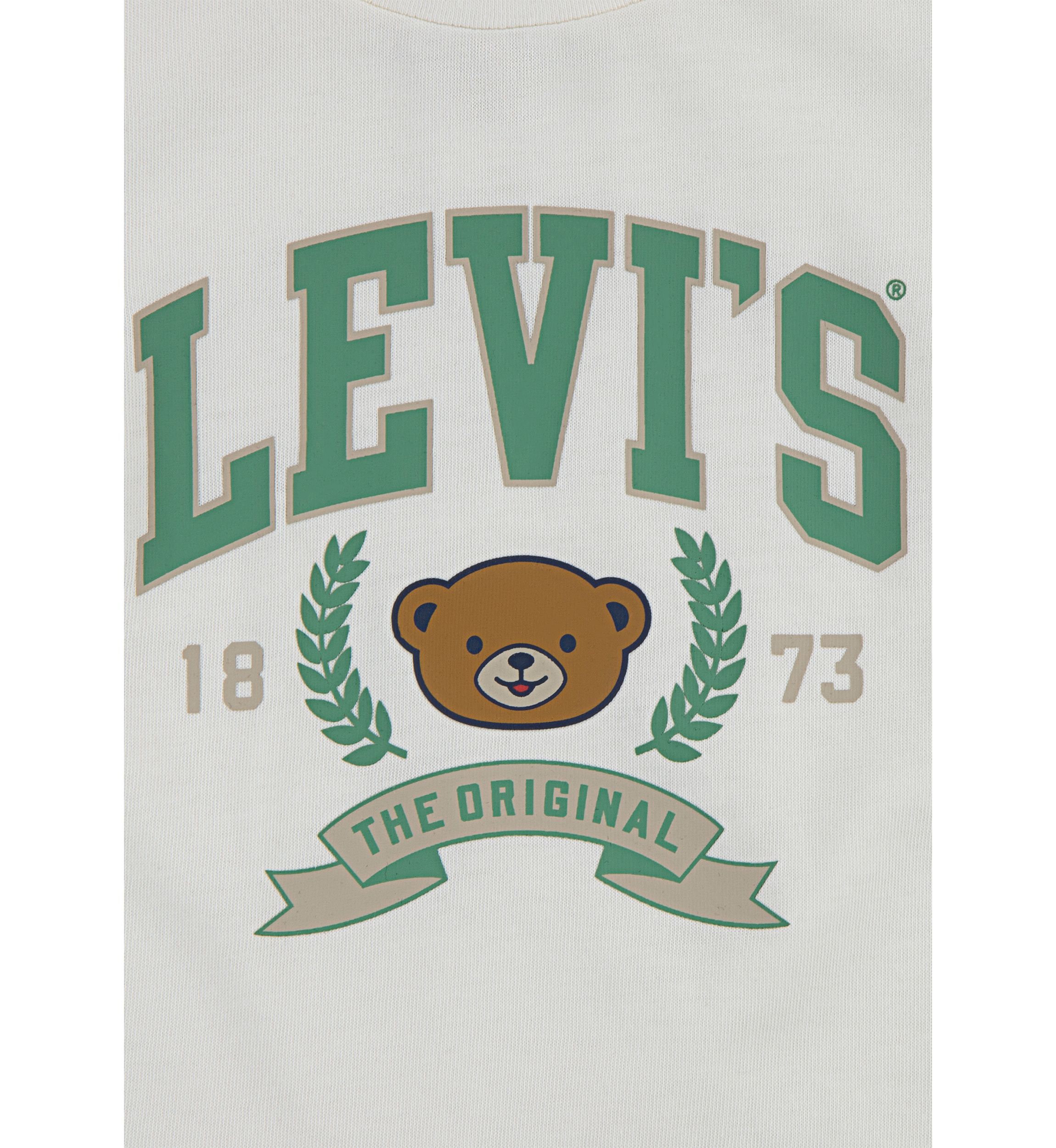 Toddler Boys Football Graphic T-Shirt and Denim Jeans Set