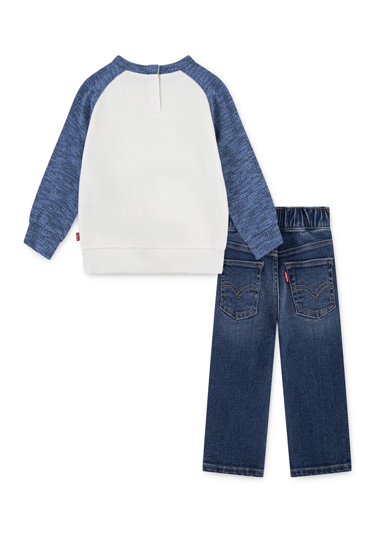Toddler Boys Moto Denim Set 